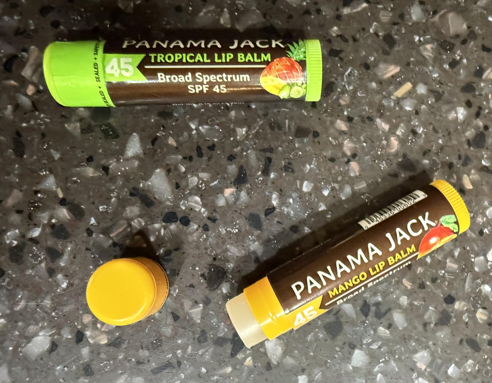 Panama Jack Sunscreen Lip Balm - SPF 45, Flavor Pack, Broad Spectrum UVA-UVB Sunscreen Protection, Prevents & Soothes Dry, Chapped Lips (Dreamsicle/Vanilla/Tropical/Mango) | UVA-UVB, Water Resistant Sticks customer photo 1
