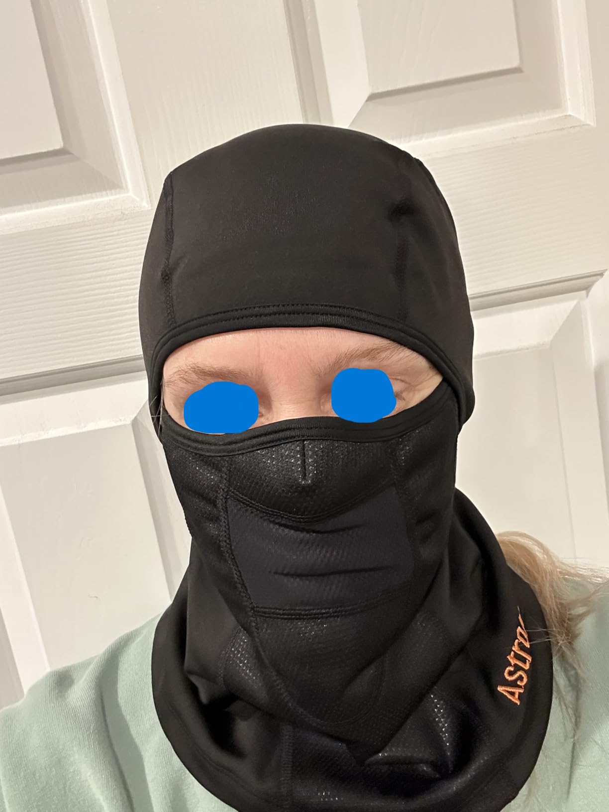 AstroAI Windproof Ski Mask Balaclava, Winter Cold Weather Face Mask, Thermal Fleece Face Cover, Fits Under Helmets customer photo 2