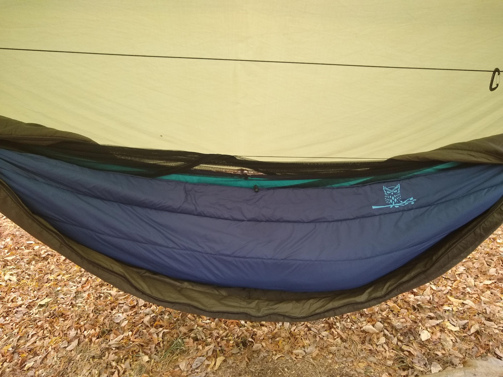 Wise Owl Outfitters Hammock Underquilt - Insulated Camping Quilt for Warm Sleeping - Fits Under Hammocks - Ultralight, Water-Resistant & Packable customer photo 2