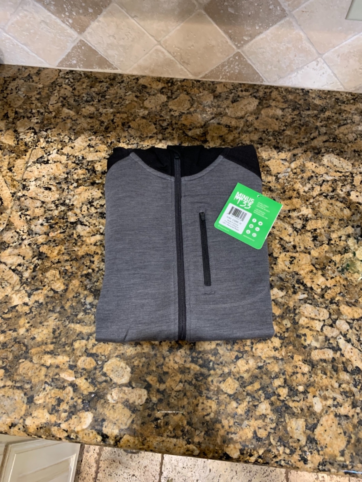 Midweight Womens Full Zip Hoodie - No Itch Renewable Fabric customer photo 1