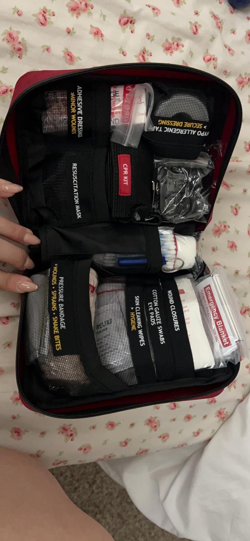 Surviveware Comprehensive Waterproof Premium Survival First Aid Kit | 98 Pcs Comprehensive Emergency Preparedness Gear for Camping, Hiking, Backpacking, and Outdoor Adventures customer photo 1