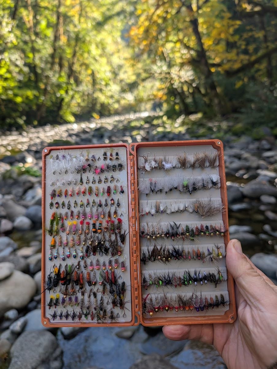 fishpond Tacky Double Haul Fly Box - Burnt Orange | Double Sided Tacky Fly Box customer photo 1