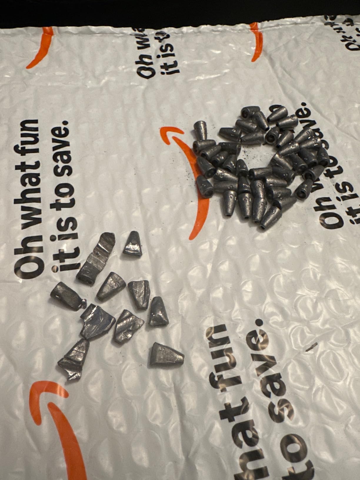 Dr.Fish Bullet Lead Sinkers Texas Carolina Bass Worm Fishing Weights | 1/16oz-2oz Bullet Lead Weights for Texas Carolina Punching Flipping Freshwater Bass Fishing Sinkers customer photo 2