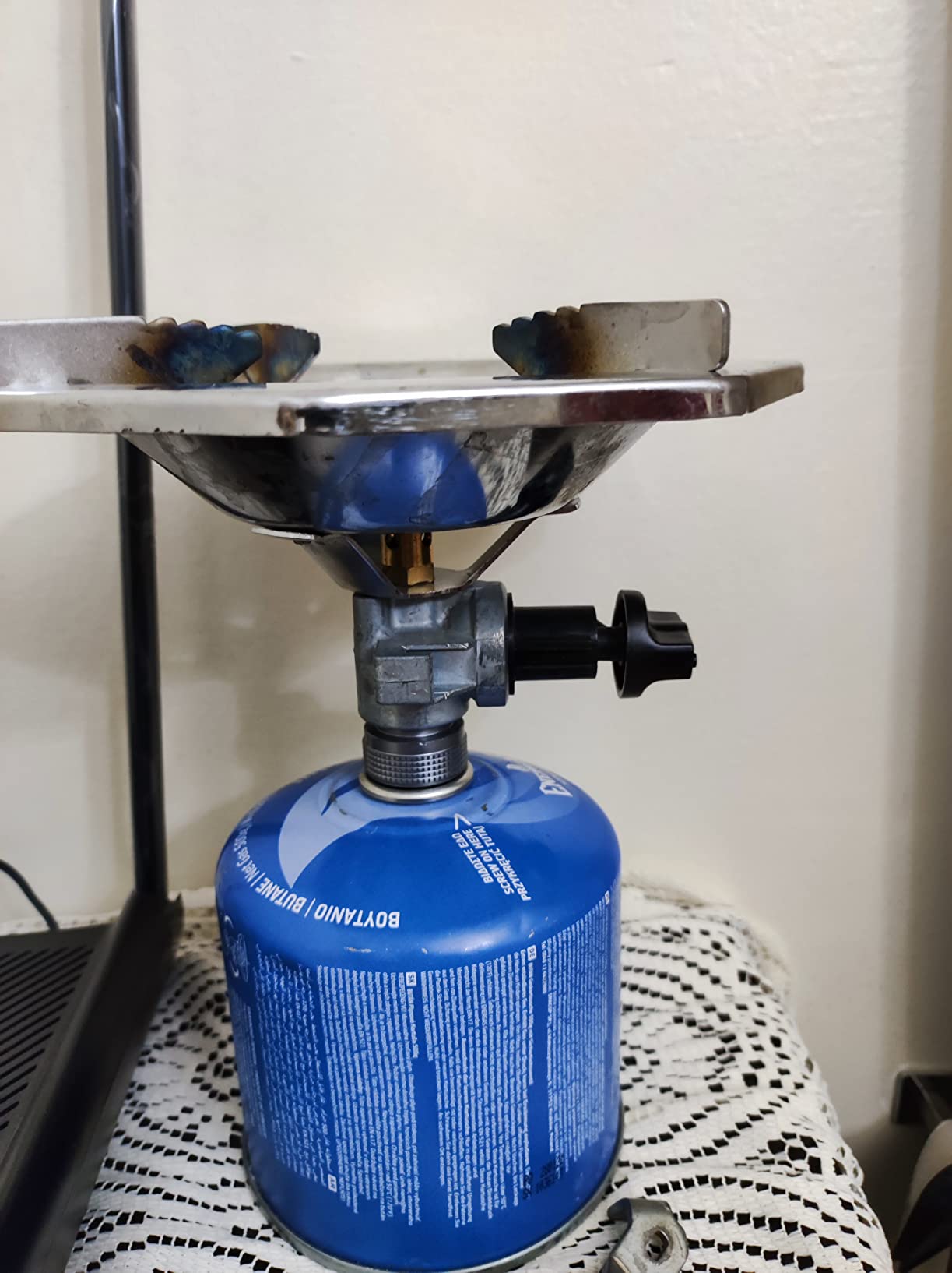 CAMPINGMOON Camping Grill Propane Gas Stove Adapter, Input: EN417 Lindal Valve Canister, Output: Propane Gas Stove Z20 customer photo 2