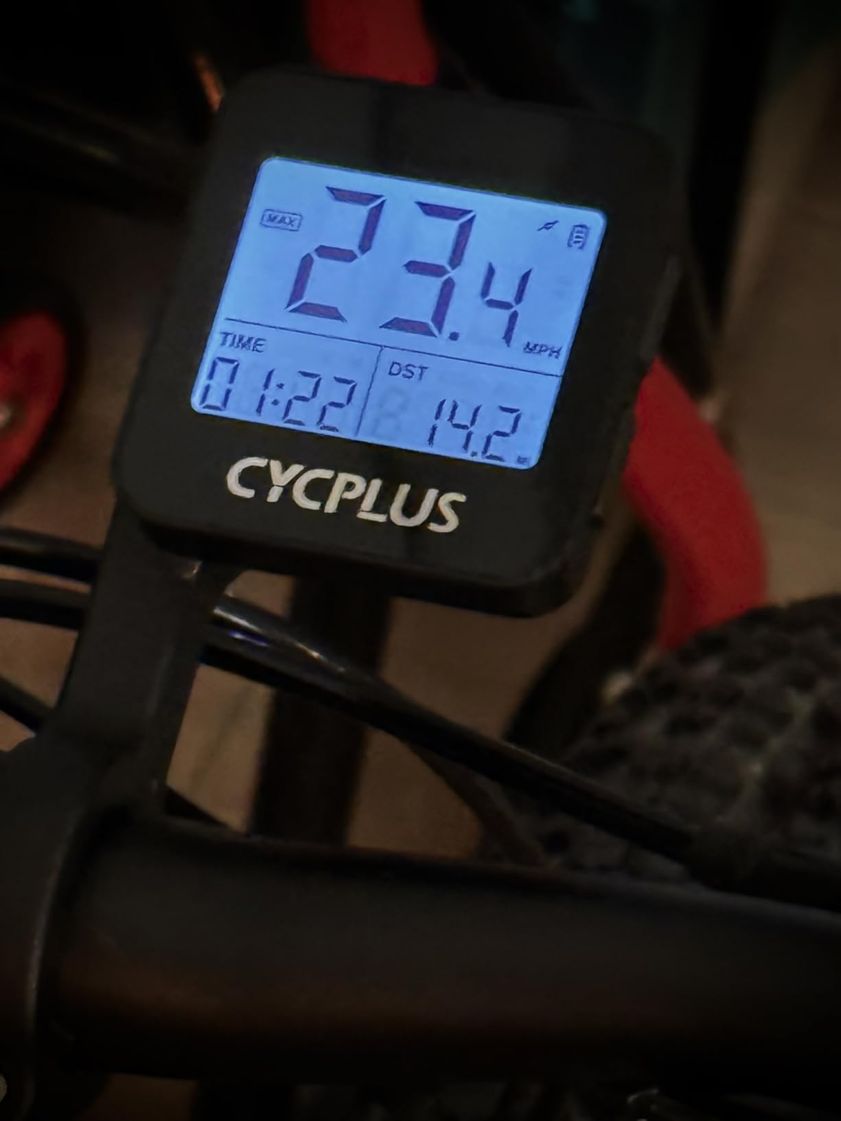 CYCPLUS Wireless GPS Bike Computer G1, 2.0