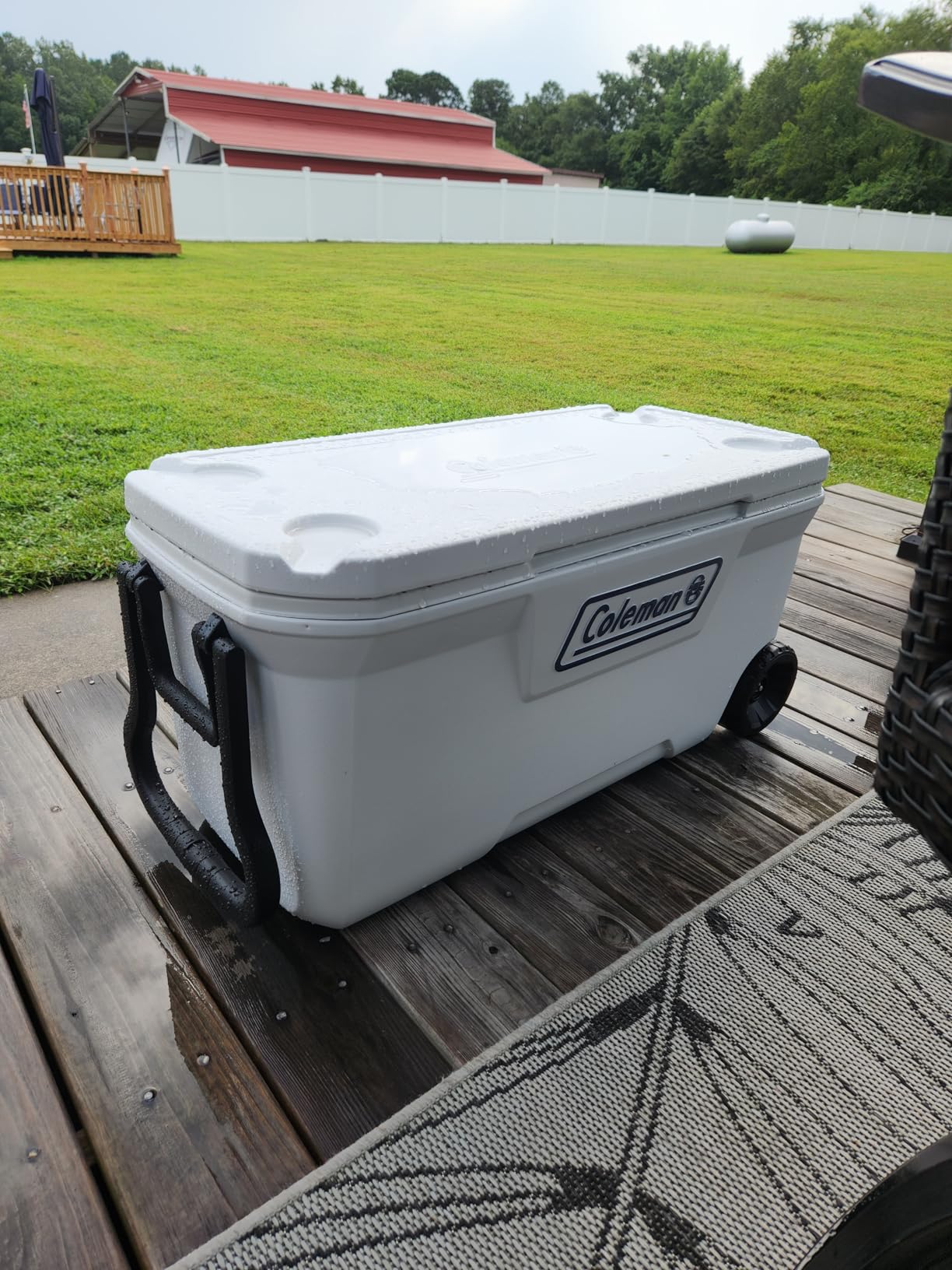 Coleman Marine Cooler with Fully Insulated UV Guard Lid & Body, Keeps Ice for 3+ Days, Great for Boating & Fishing customer photo 2