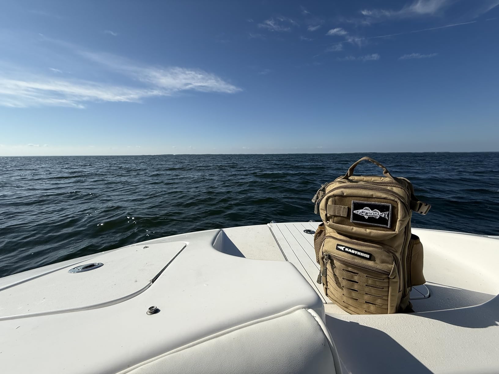 KastKing Blowbak Fishing Sling Bag, Fishing Backpack with Rod Holder | Molle System, Water-Resistant Material customer photo 1