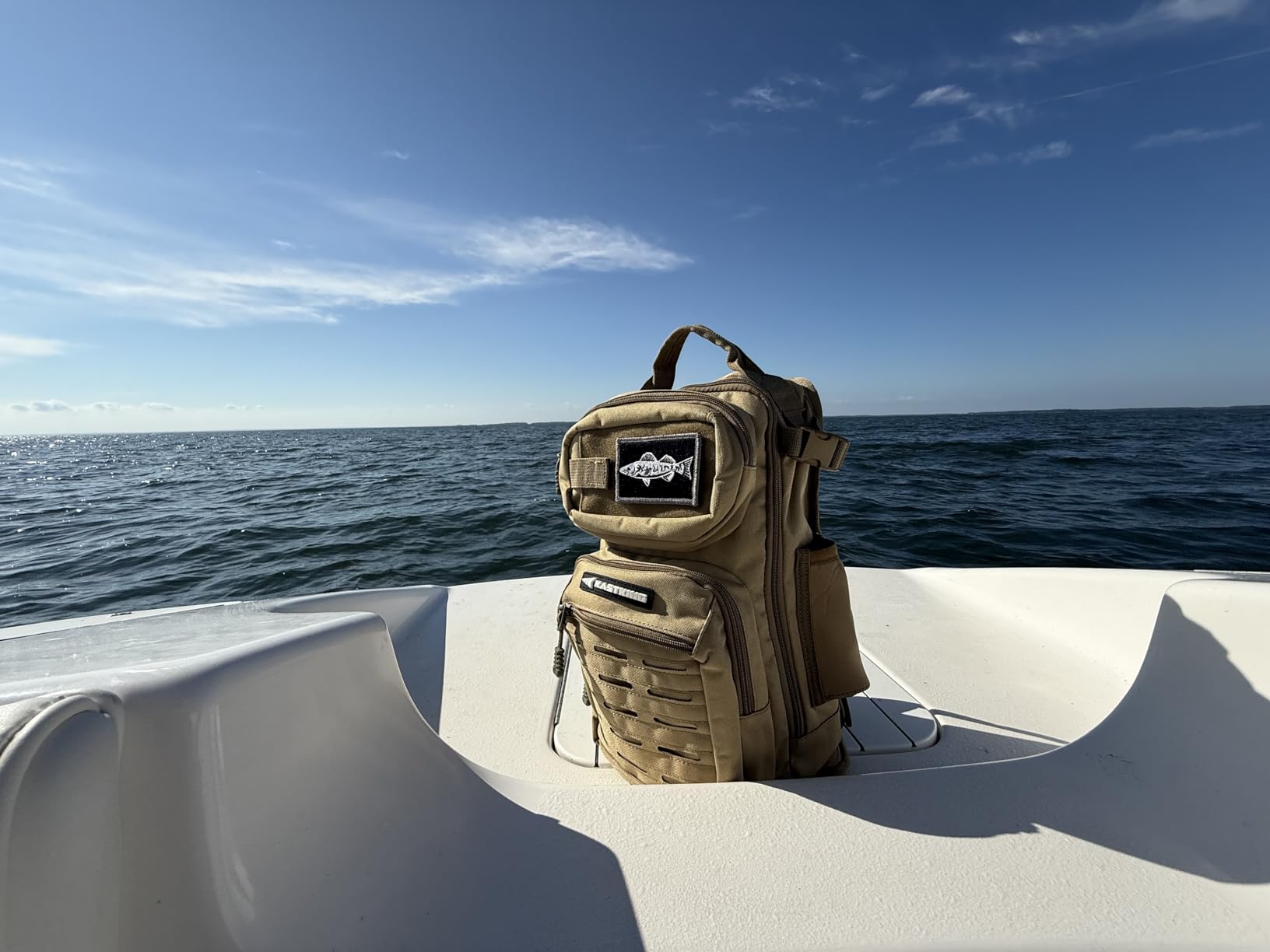 KastKing Blowbak Fishing Sling Bag, Fishing Backpack with Rod Holder | Molle System, Water-Resistant Material customer photo 2