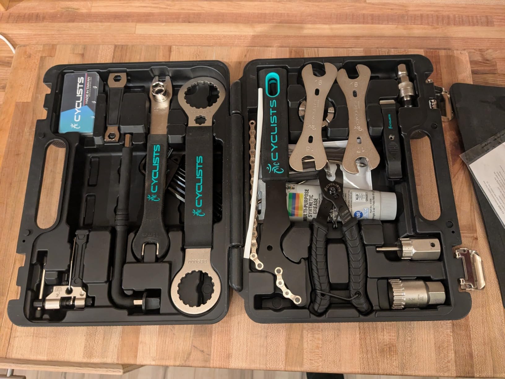 23 Piece Bike Tool Kit - Bicycle Repair Tool Box Compatible | Mountain/Road Bike Maintenance Tool Set with Storage Case customer photo 1