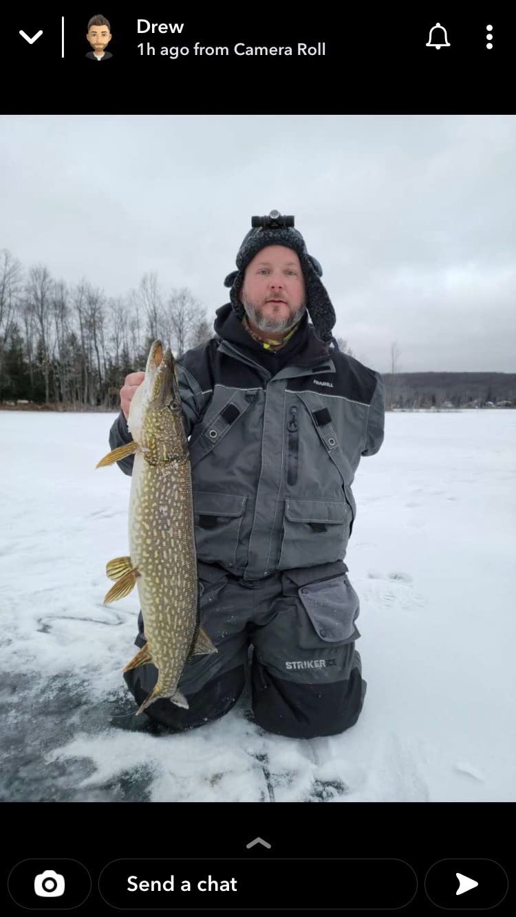 Men's Predator Durable Windproof Water-Resistant Outdoor Ice Fishing Bib with Sureflote Flotation Technology customer photo 2