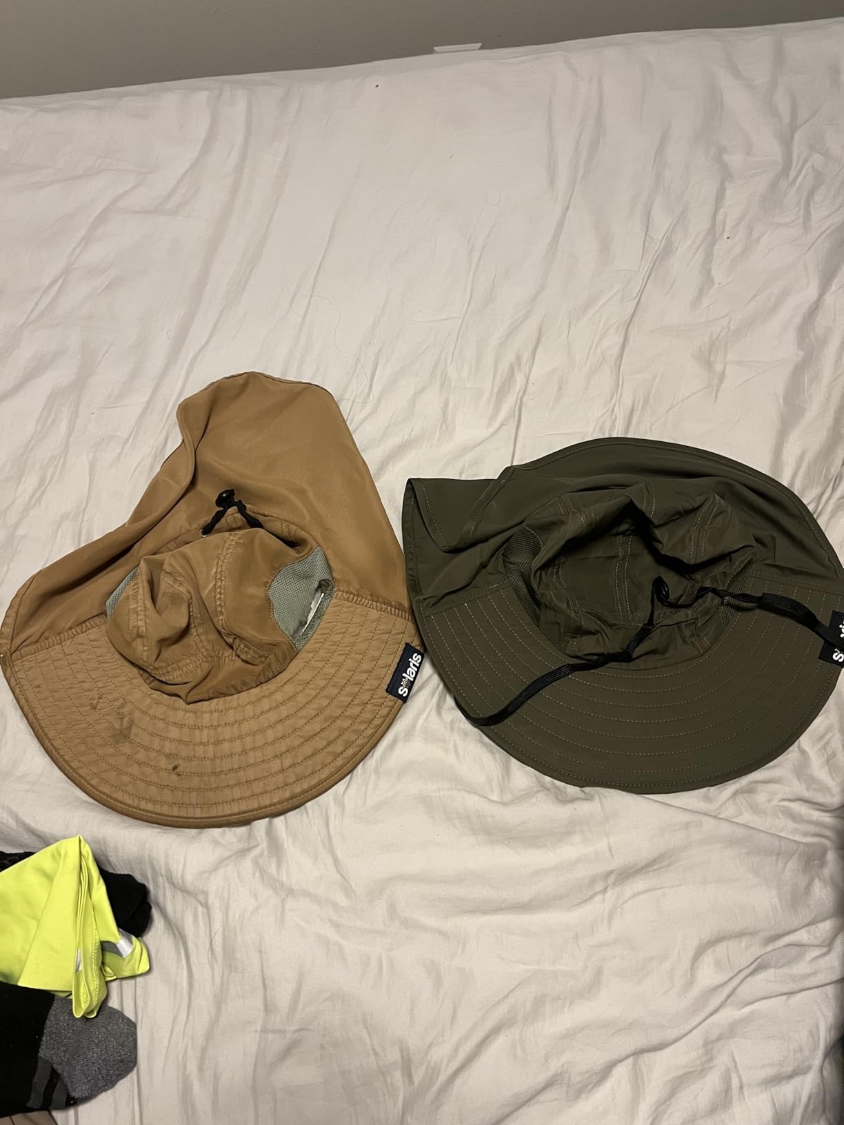 Tirrinia Neck Flap Fishing Safari Cap for Men, Wide Brim Sun Hat for Outdoor Hiking, Camping, Gardening customer photo 1