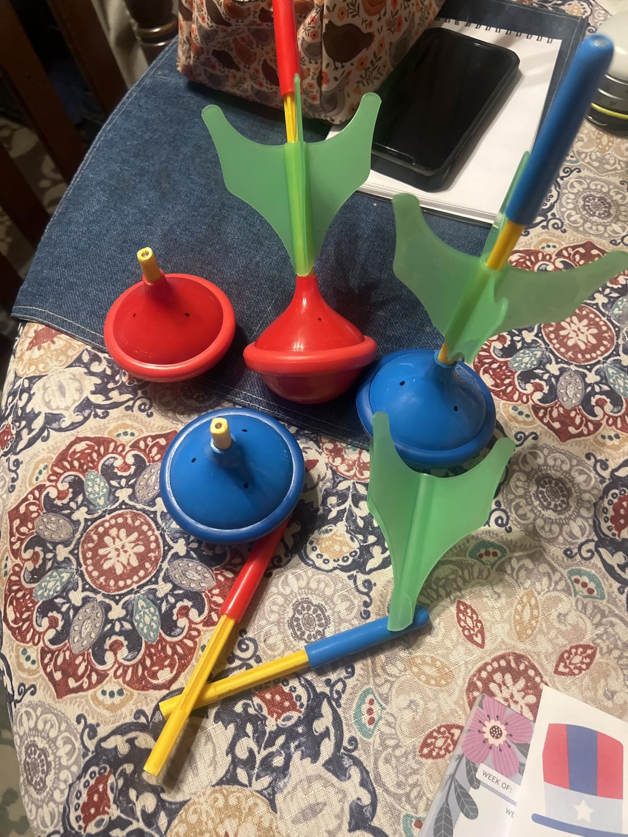 JOYIN Lawn Darts Game Set for Kids and Adults - Glow in The Dark Outdoor Lawn Games for Adults and Family, Soft Tip Darts Set for Kids Camping, Outside Yard customer photo 1
