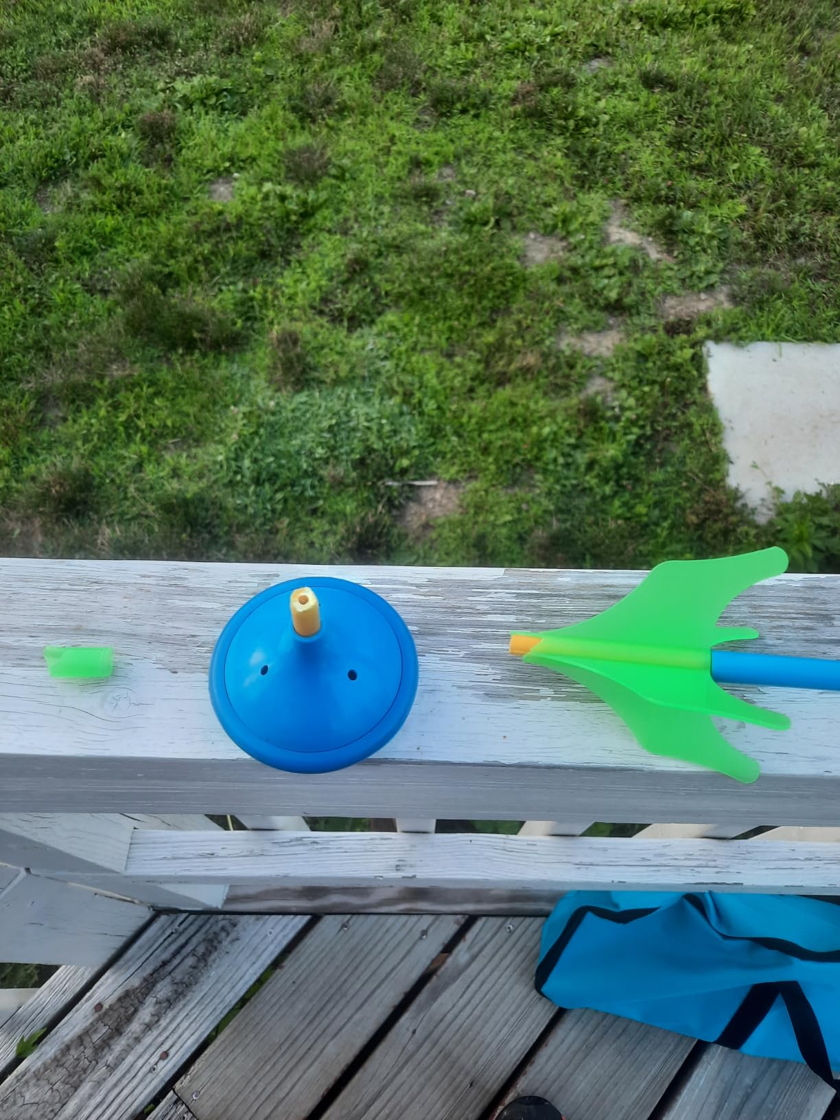 JOYIN Lawn Darts Game Set for Kids and Adults - Glow in The Dark Outdoor Lawn Games for Adults and Family, Soft Tip Darts Set for Kids Camping, Outside Yard customer photo 2