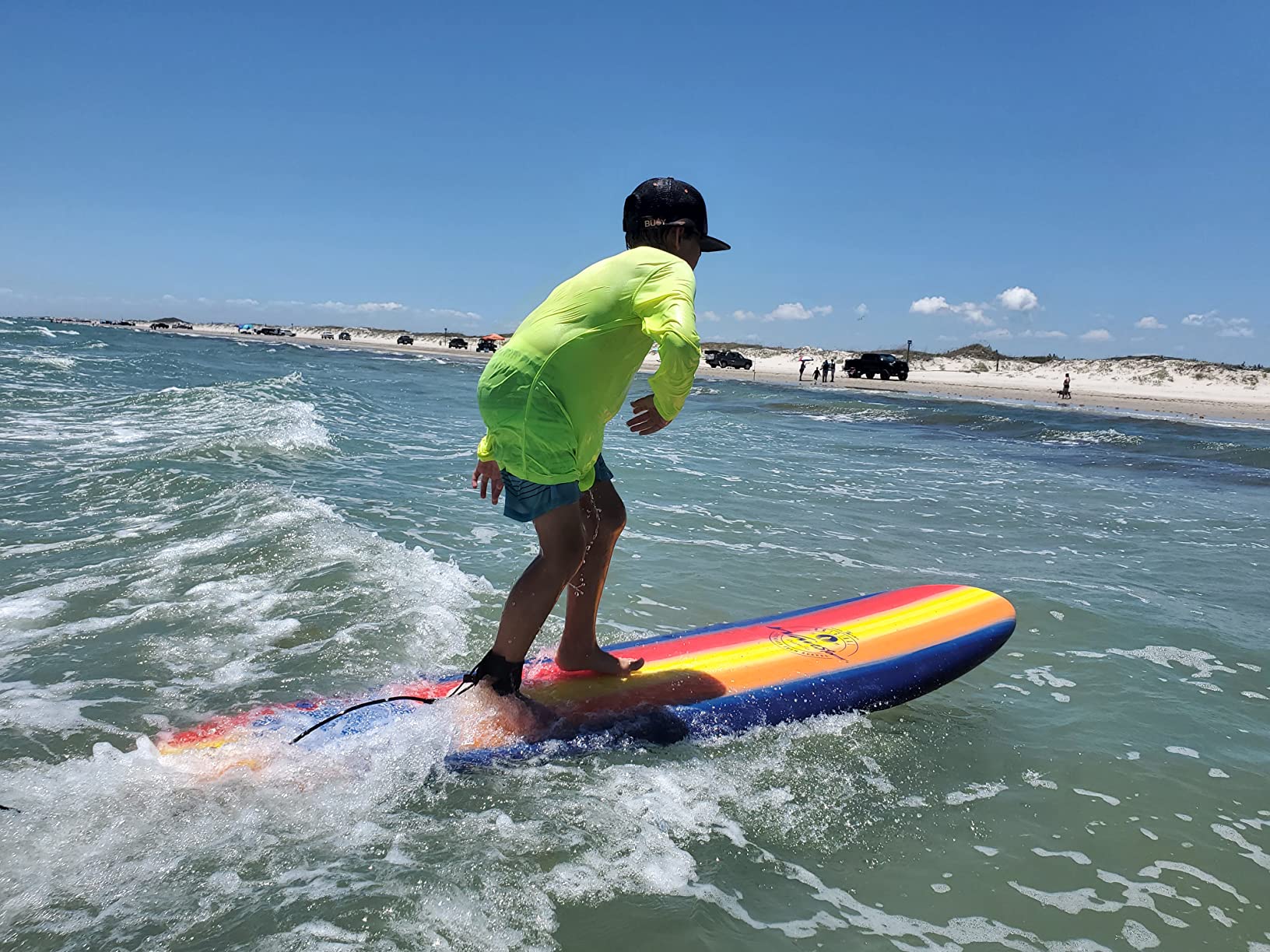 Wavestorm 8ft Classic Longboard Surfboard customer photo 1