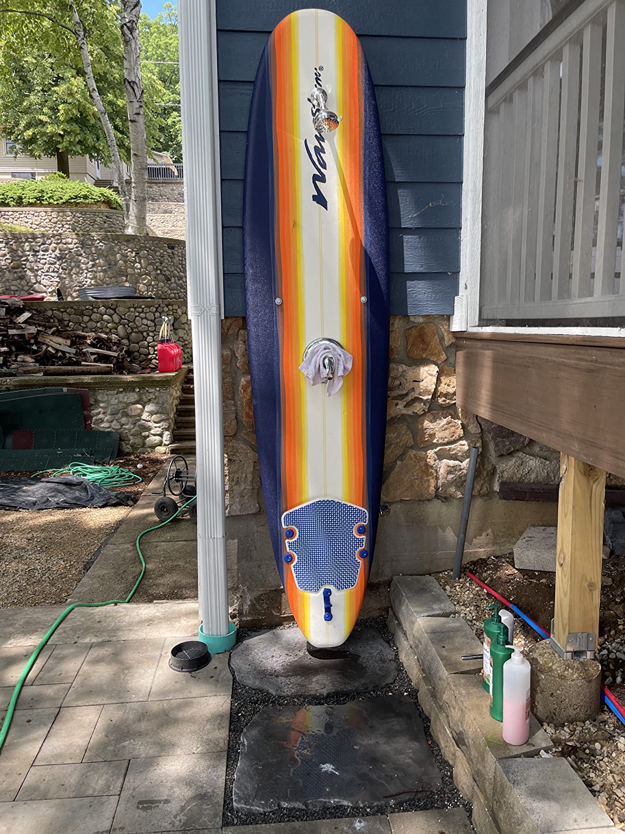 Wavestorm 8ft Classic Longboard Surfboard customer photo 2