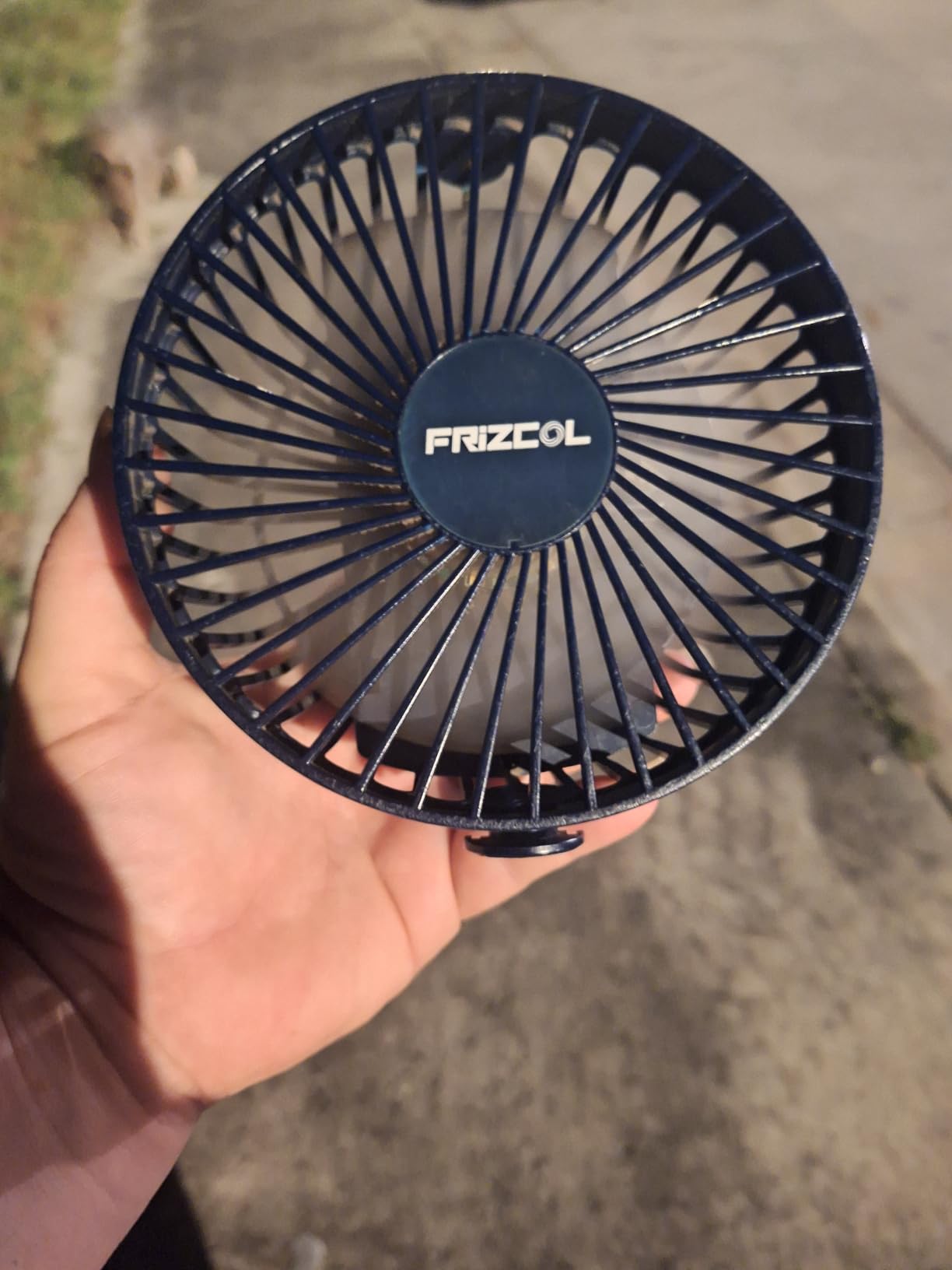 Clip on Fan, 65H Working Time Rechargeable Fan with LED Lights/Remote/Hooks | 12000mAh Battery Powered Fan with Strong Clamp, Small Desk Fan Mini Fans for Tents Travel Outdoor Camping Golf Cart Stroller customer photo 1