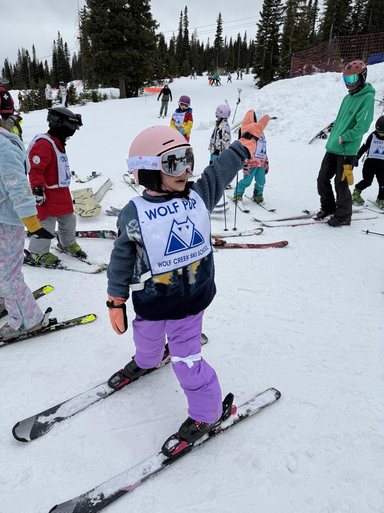 Odoland Kids Ski Helmet, Snow Helmet with Ski Goggles Set for Boys and Girls, Children Age 6-14 customer photo 2