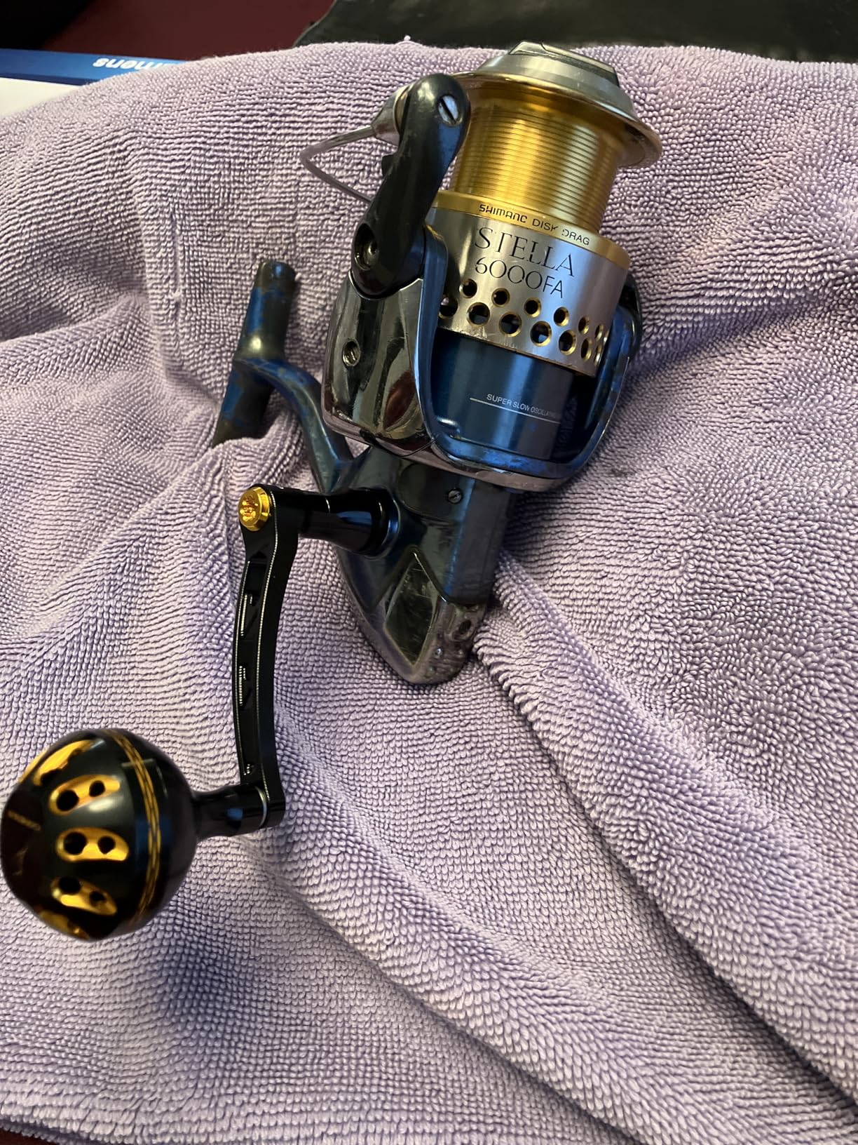 GOMEXUS Power Handle for Shimano Stradic FL FM Stella Vanford Vanquish Nasci Twinpower 1000-5000 Spinning Reel Replacement Crank customer photo 2