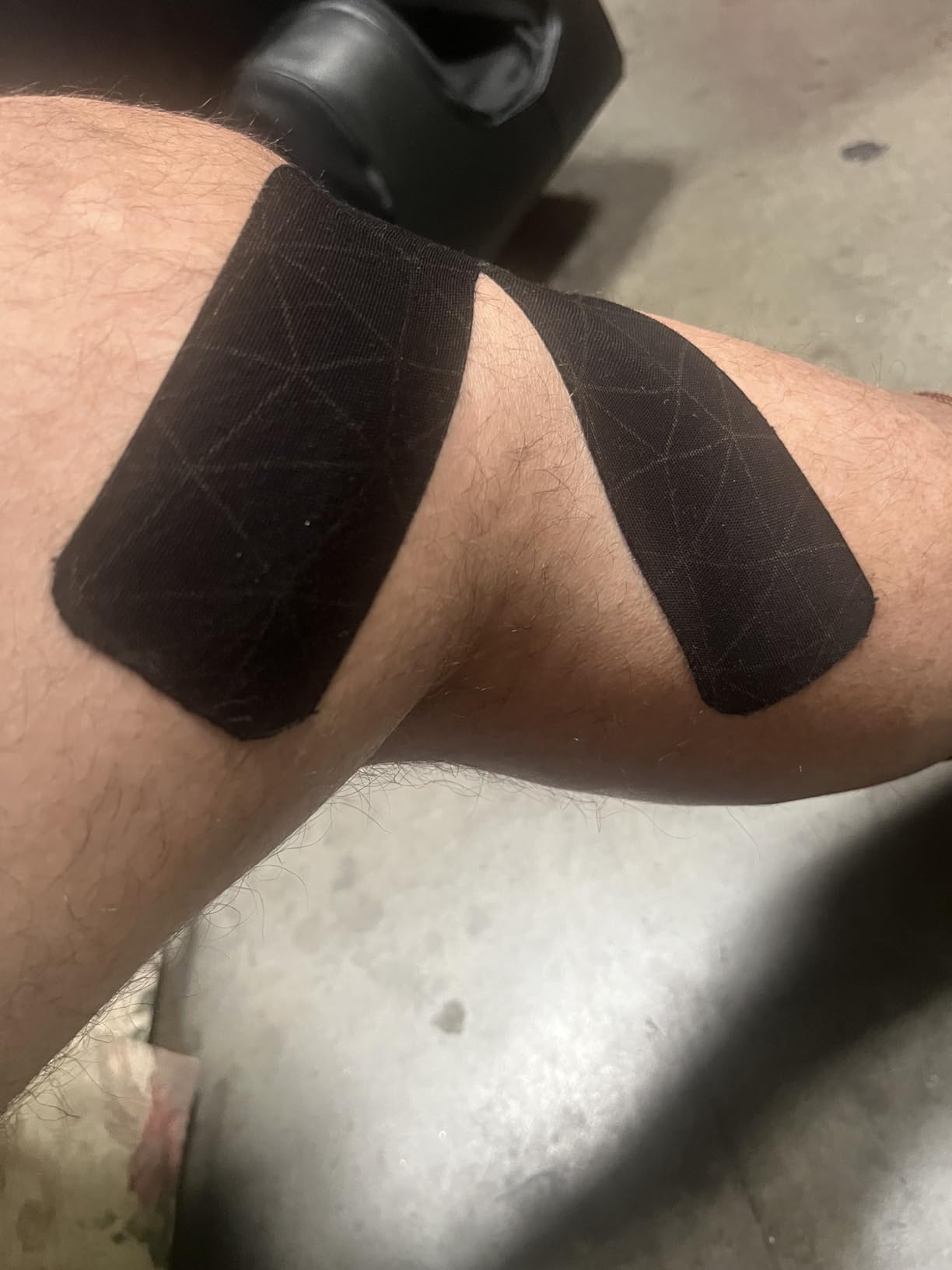 Care Science Copper Infused Kinesiology Tape, 40 Precut Strips, 2 Rolls | Elastic Sports & Weightlifting Tape Supports Muscles & Joints. Water Resistant. customer photo 2