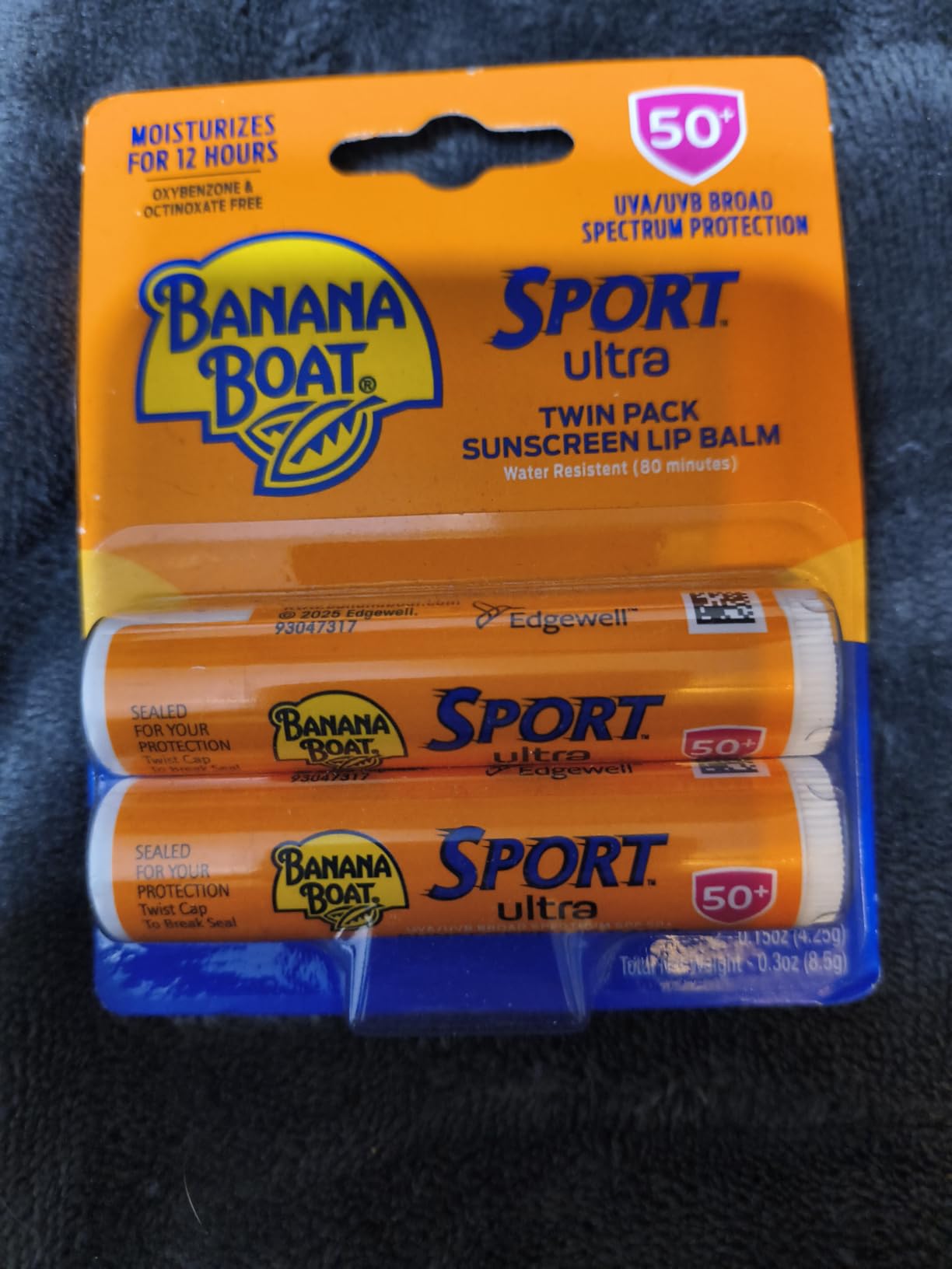 Banana Boat Sport Lip Sunscreen SPF 50, 0.15 oz (2 Pack) customer photo 1