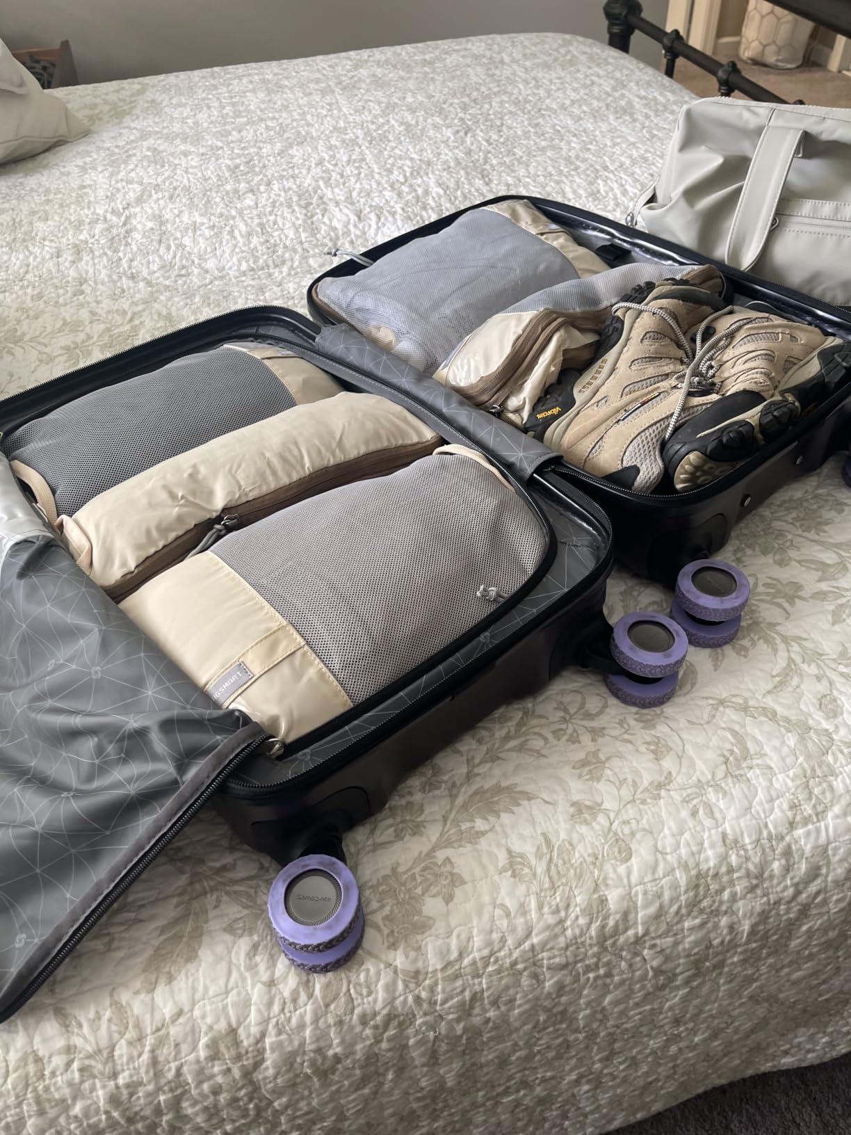 BAGSMART 6 Set /4 Set/2 Set Compression Packing Cubes for Travel, Lightweight Luggage Organizer Bags, Durable Space Saver Bags Travel Essentials customer photo 1