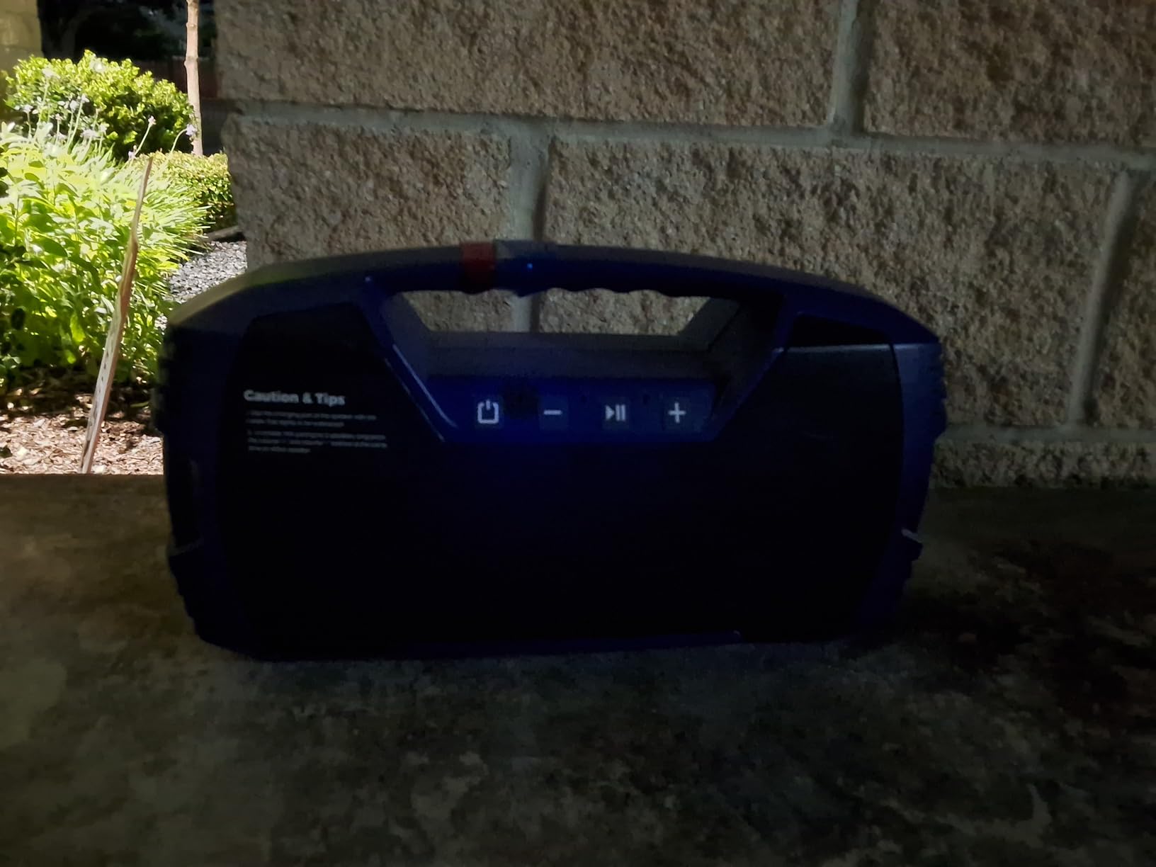 IPX7 Waterproof Outdoor Bluetooth Speaker, Wireless, 90W(Peak), 32H Playtime, Floating Design, Deep Bass & Loud Stereo Sound, Portable with Handle, Rugged for Pool, Beach, Kayaking, Hiking customer photo 1