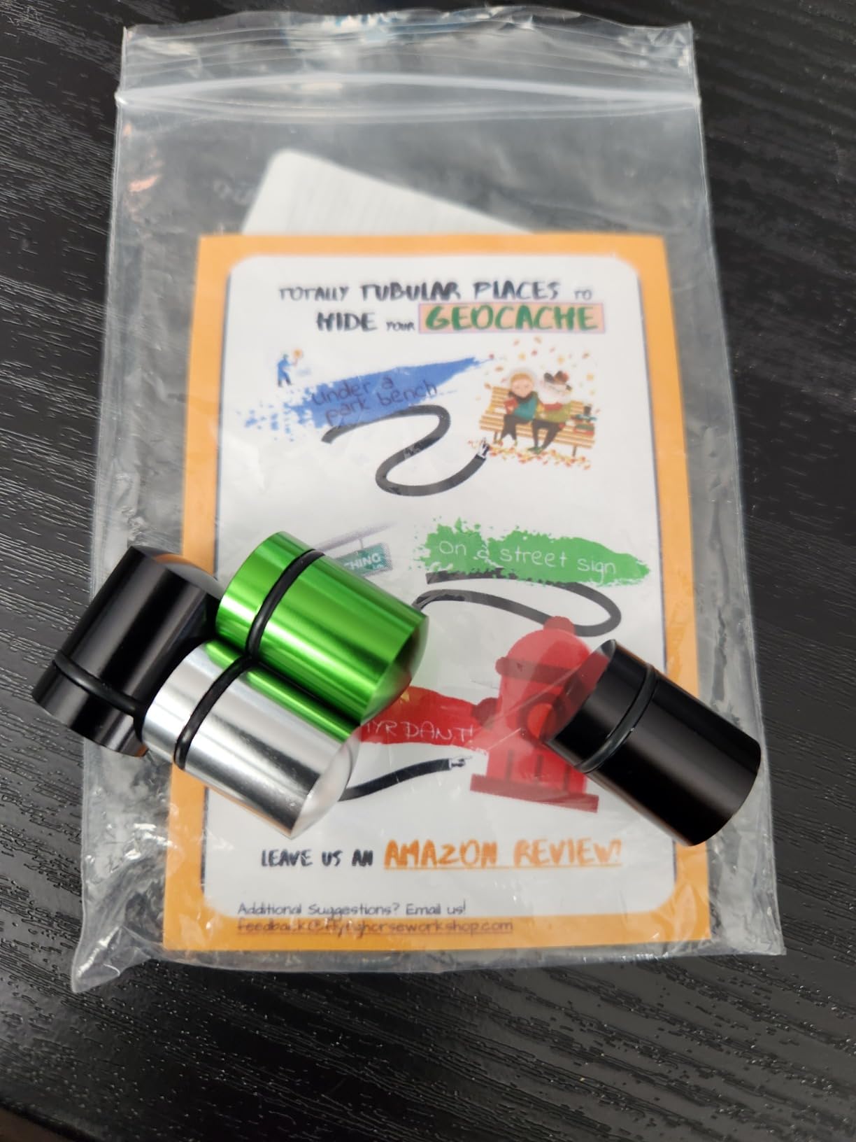 Geocache Nano Container & Log Roll customer photo 1
