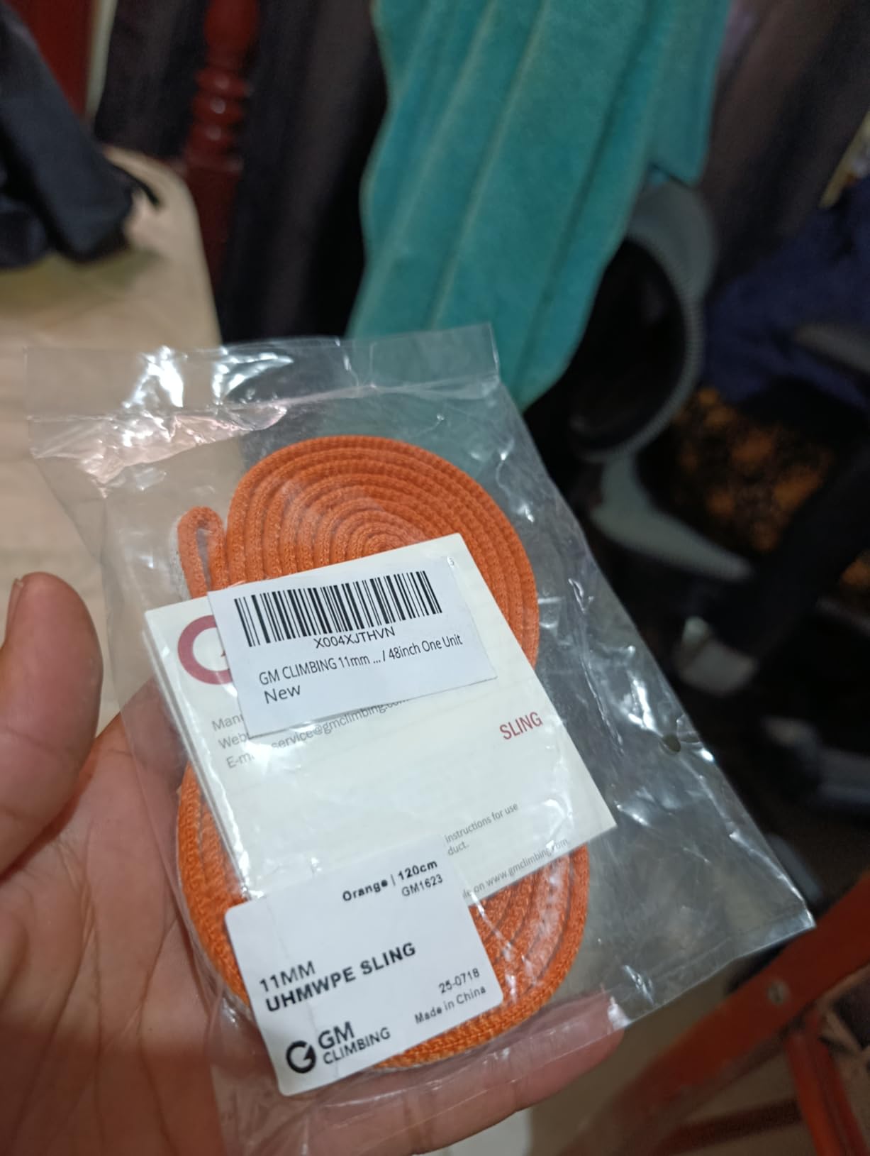 11mm UHMWPE Sling Runner 22kN CE UIAA Certified customer photo 1