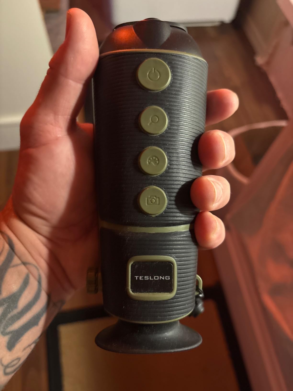 Teslong TTS260 Thermal Monocular 256 x 192, Super Resolution 512 x 384 | 12mm Lens, 25Hz Refresh Rate, 10H Battery Life, 8 Color Palettes, Thermal Imaging Monocular for Hunting Wildlife Observation customer photo 1