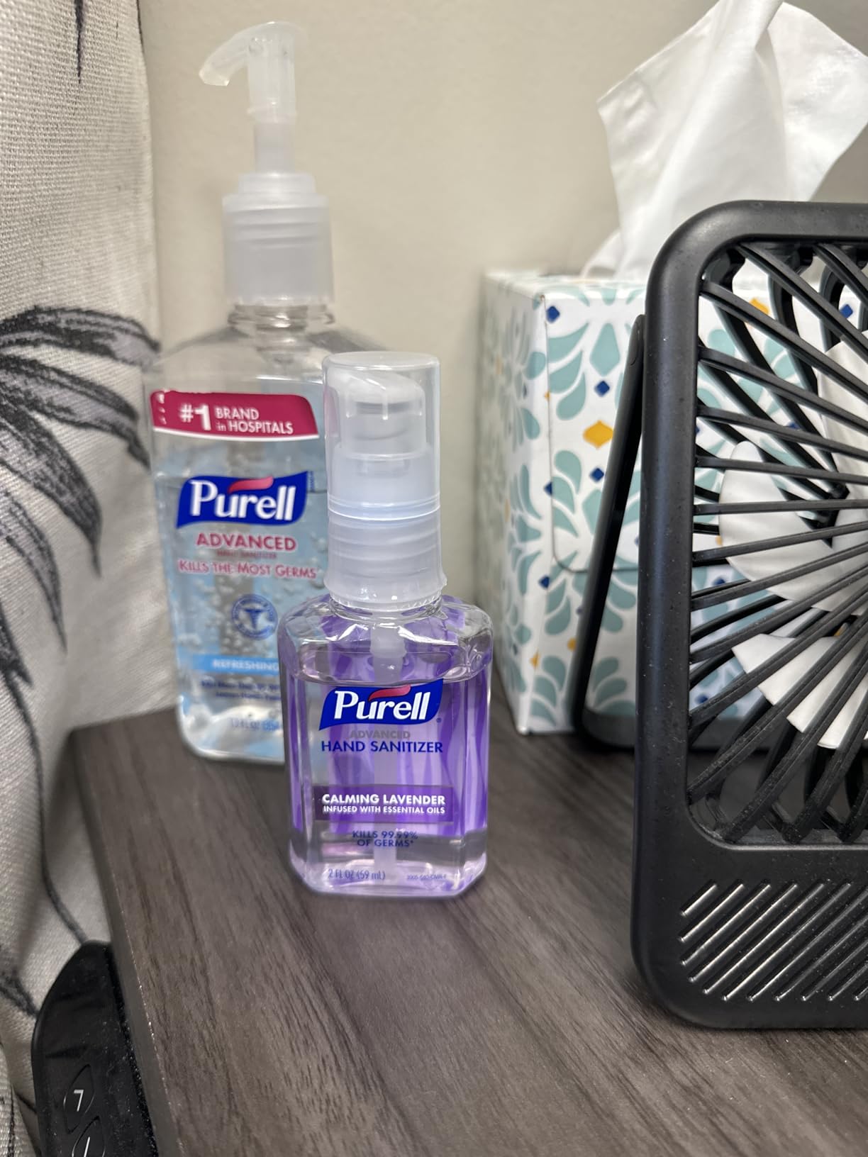 Purell Advanced Hand Sanitizer Gel Infused with Essential Oils, Calming Lavender, 2 fl oz Travel-Size Pump Bottle (Pack of 6), 3905-04-EC customer photo 1