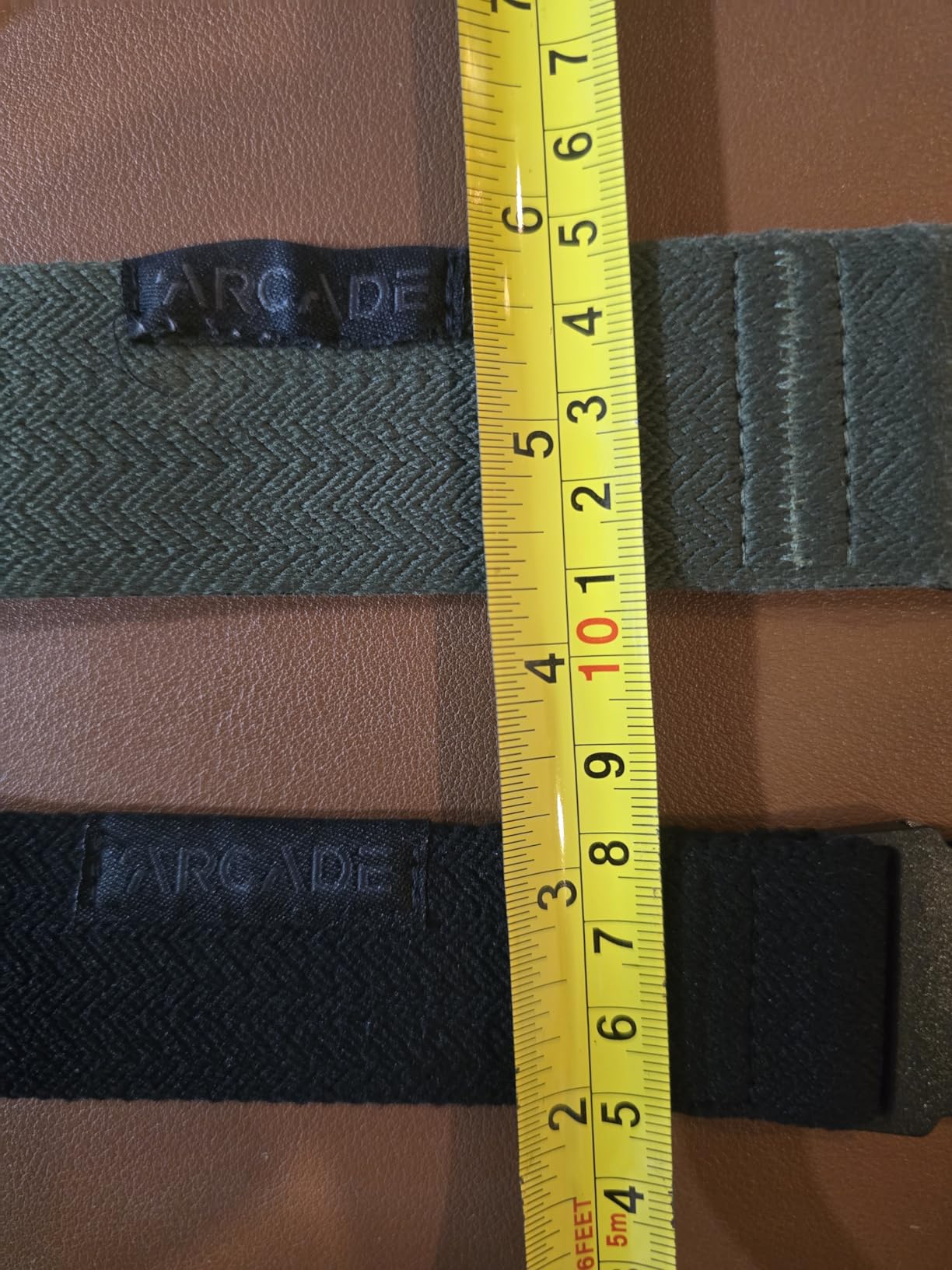 Arcade The Original Slim Unisex Adventure Belt, Narrow Width Elastic Stretch Webbing, Micro Adjust Buckle customer photo 2