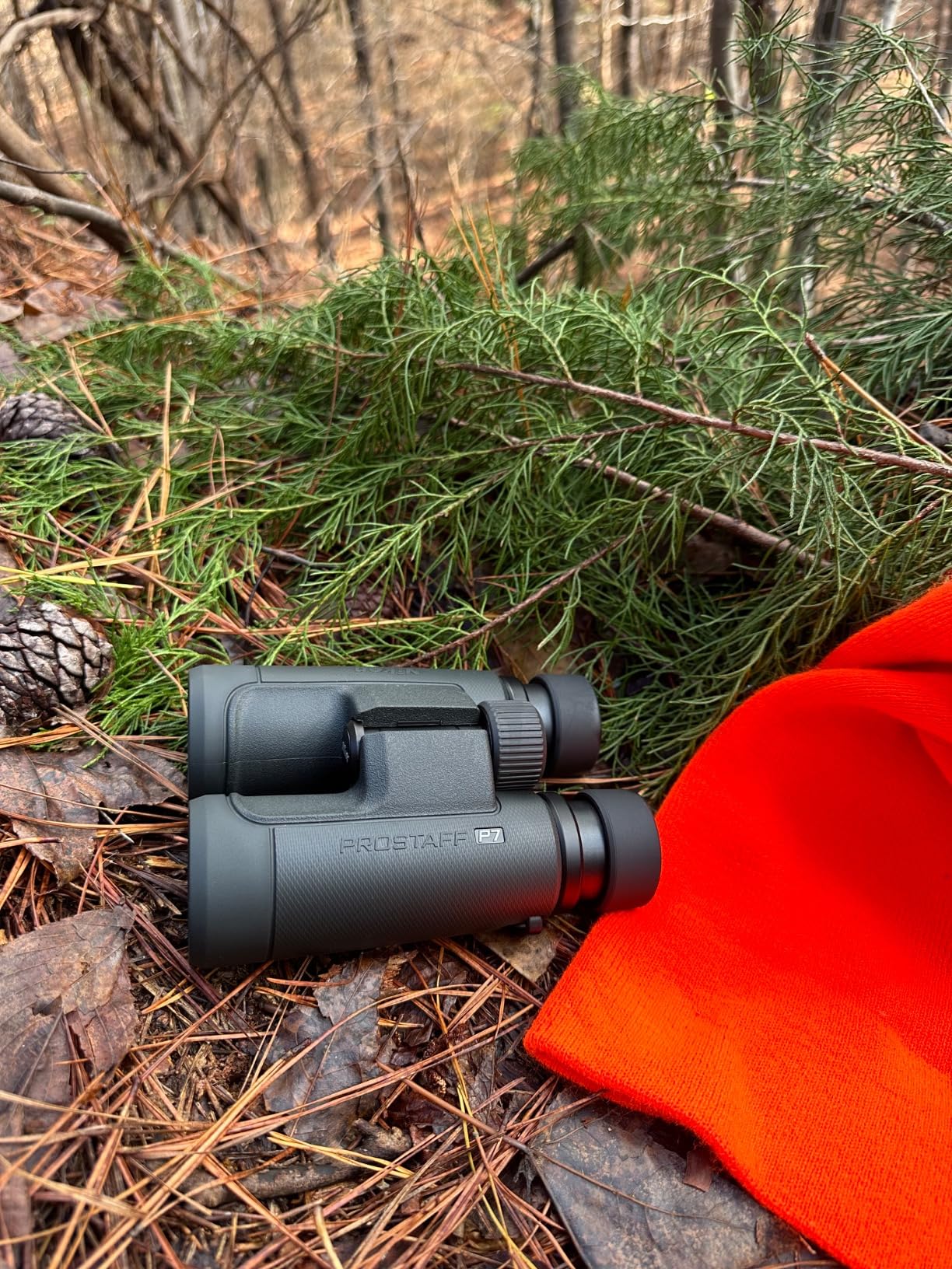 Nikon Prostaff P7 10x42 Waterproof Roof Prism Binoculars | 10x Magnification, 42mm Objectives, 7 Degree Real FOV, 62.9 Degree Apparent, Waterproof and Fogproof, 600 G customer photo 1