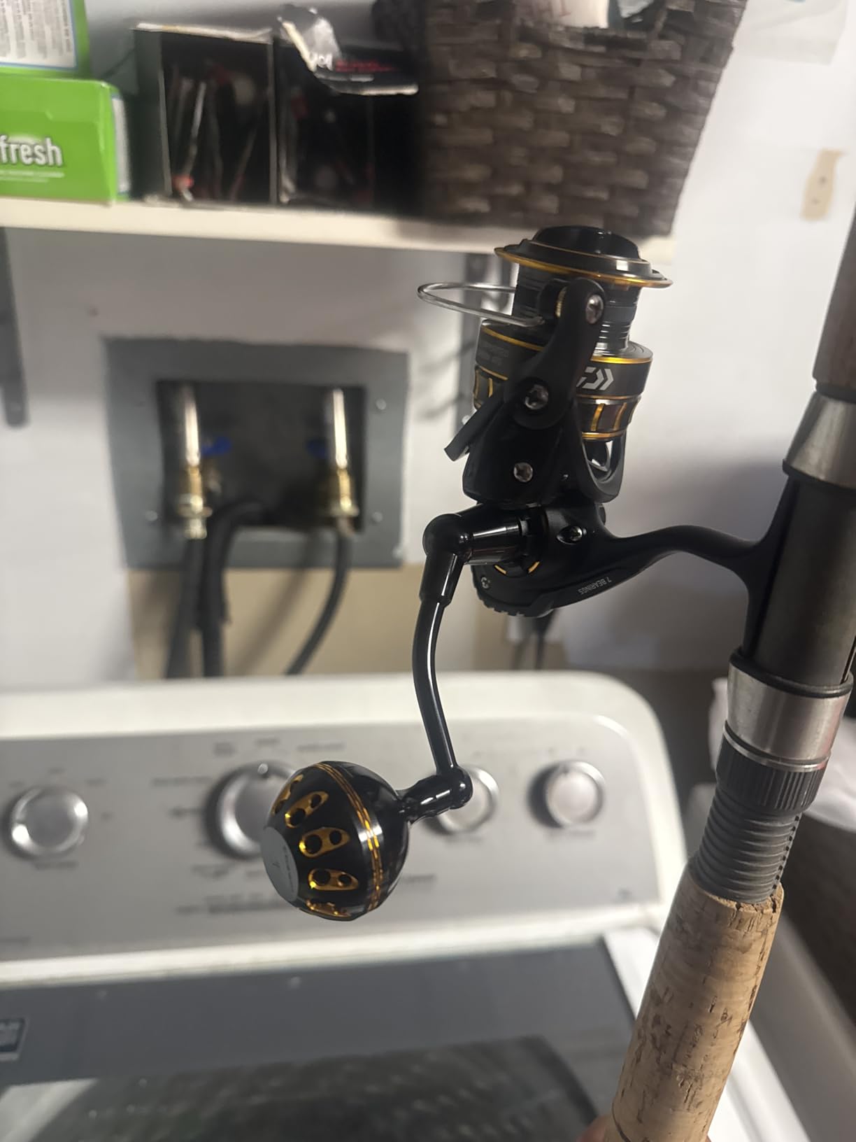 GOMEXUS Power Handle for Daiwa BG 1500-8000 Spinning Reel Replacement Crank customer photo 1