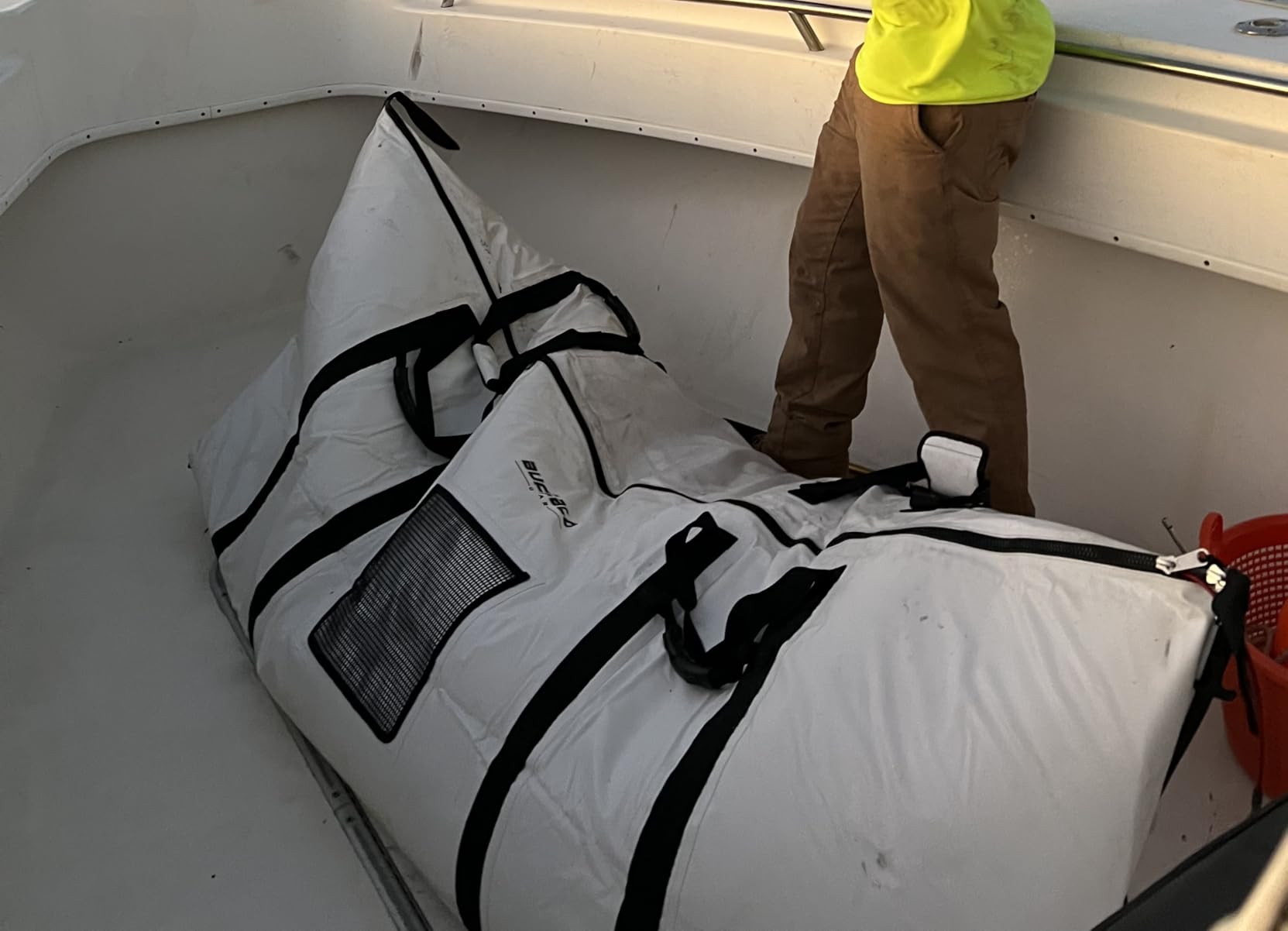 Large Fish Kill Bag, 60in 72in 90in Fish Cooler Bag Portable Tuna Bag Keep Ice-Cold and Fresh over 48H customer photo 1