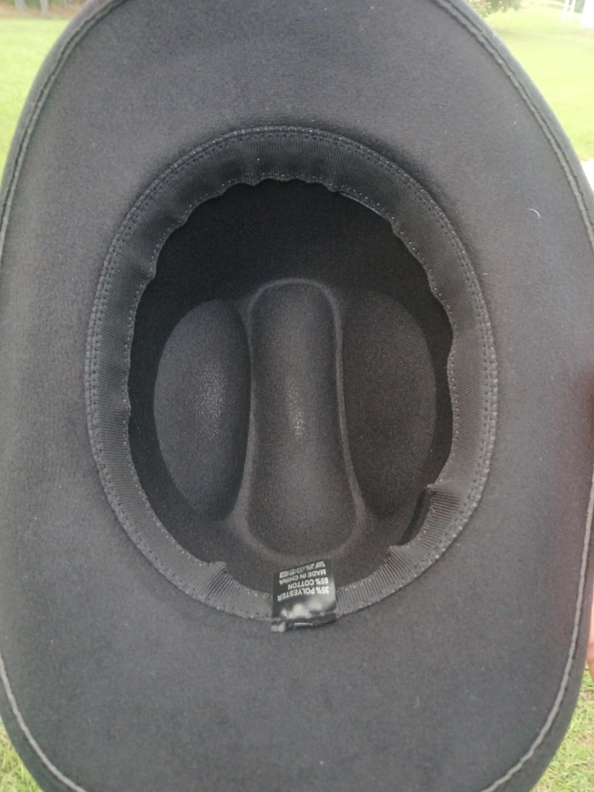 Western Cowboy Hat for Men Women Classic Fedora Hat with Buckle Belt (S-M) customer photo 1