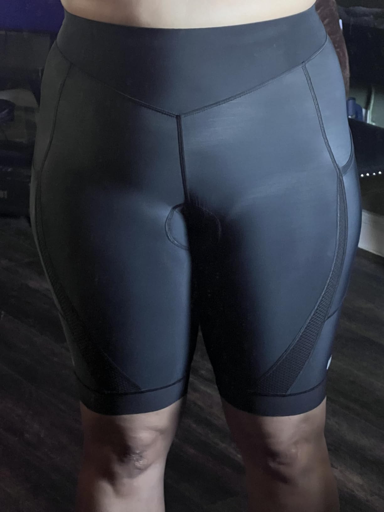 Womens 4D Padded Bike Shorts with Pockets Padding Cycling Shorts Women Bicycle Shorts Biker Biking Shorts customer photo 2