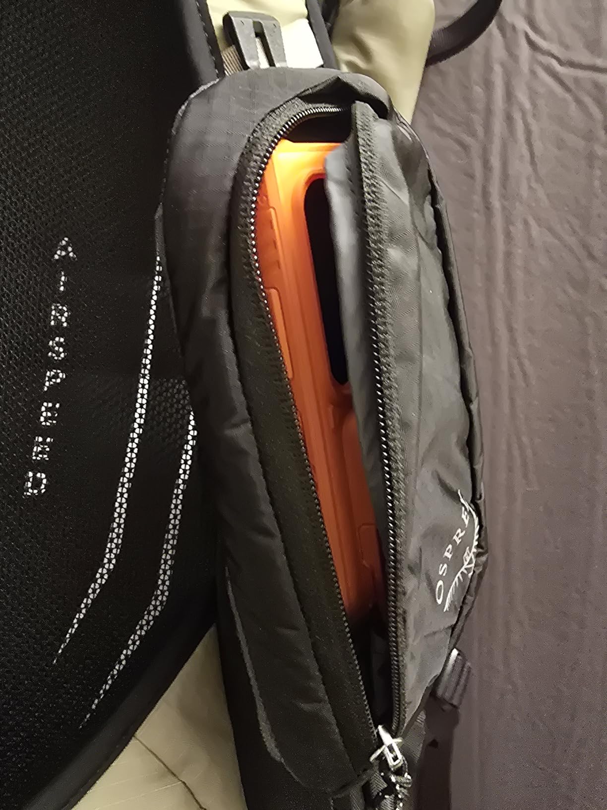 Osprey Zippered Pack Pocket, Black | Outdoor Accessory, Rain Cover, Dry Bag, Packing Organizer customer photo 1
