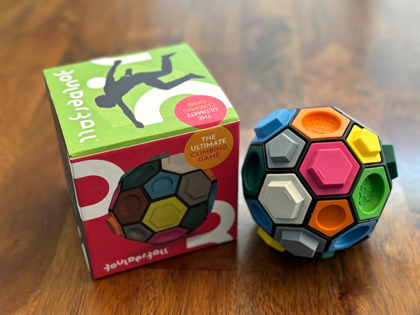 Boulder Ball 3D Climbing Ball I World Novelty I Concentration, Creativity & Dexterity I Puzzle Ball Toy I Bouldering Gift I Portable Climbing Game customer photo 2