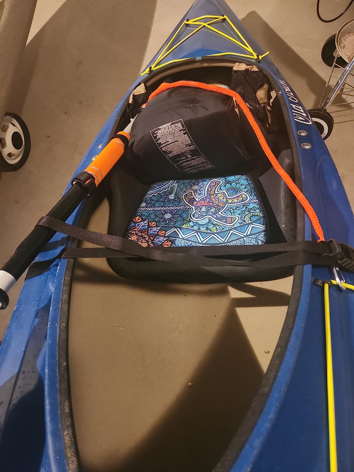Kayak Seat Cushion - Turtle Design Kayak Seat Pad Compatible with Kayak, Canoe and Boat. Kayaking Accessories for Women customer photo 2