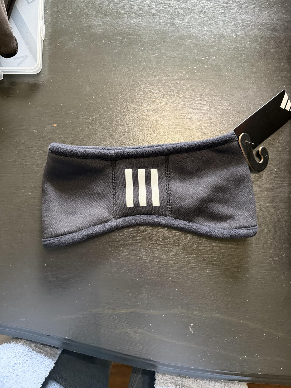 adidas Alphaskin Tie Headband customer photo 2