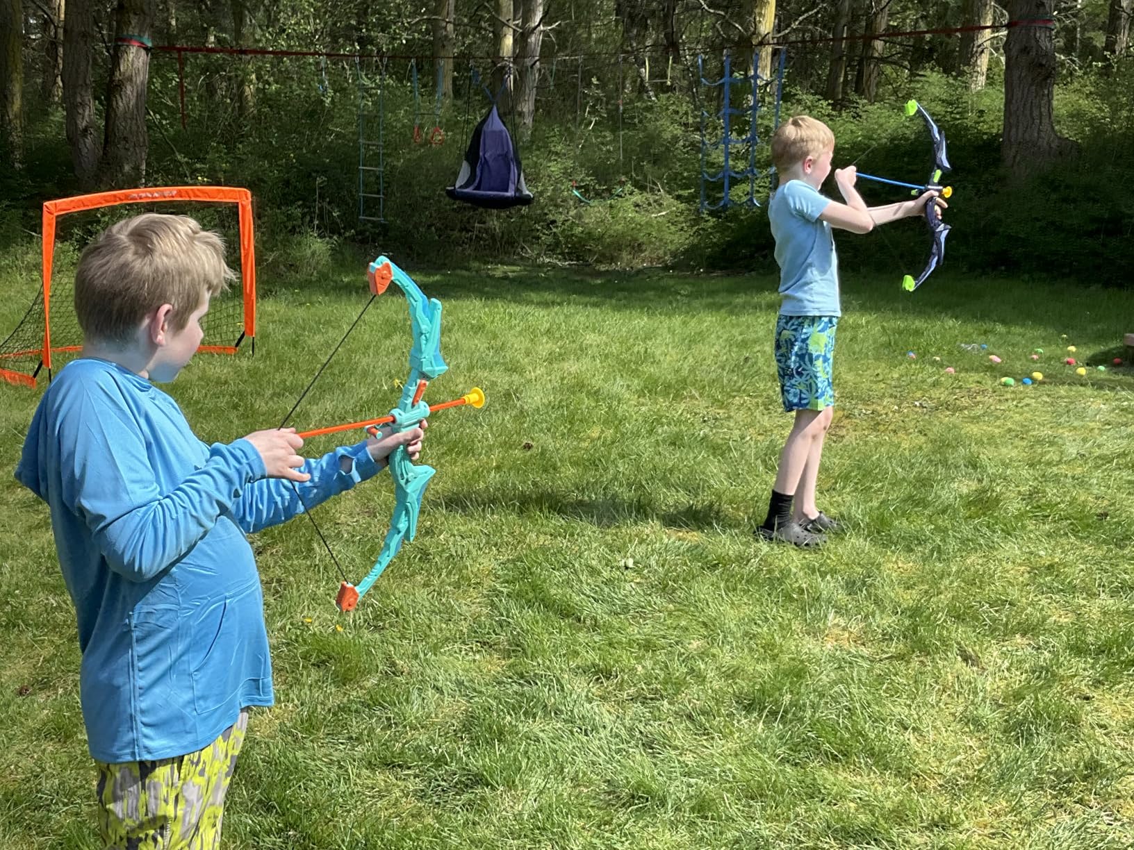 2 Pack Bow and Arrow Set for Kids, Light Up Archery Set with 14 Suction Cup Arrows, Archery Targets Outdoor Games for Kids Ages 4-8 8-12, Birthday Gifts Toys for 5 6 7 8 9 10 11 12 Year Old Boys Girls customer photo 2