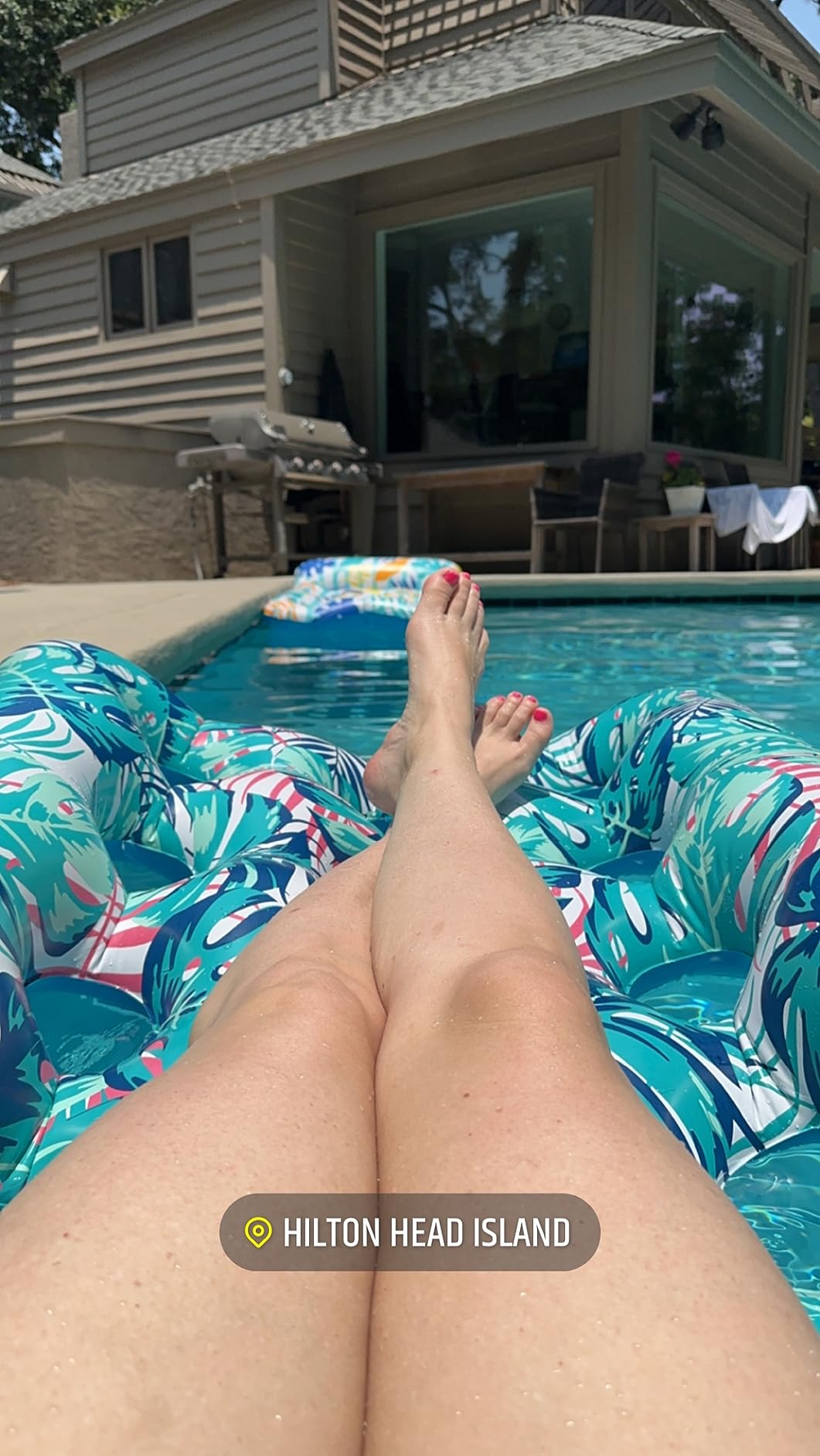 Jasonwell Inflatable Pool Float Lounge - 2 Pack customer photo 1