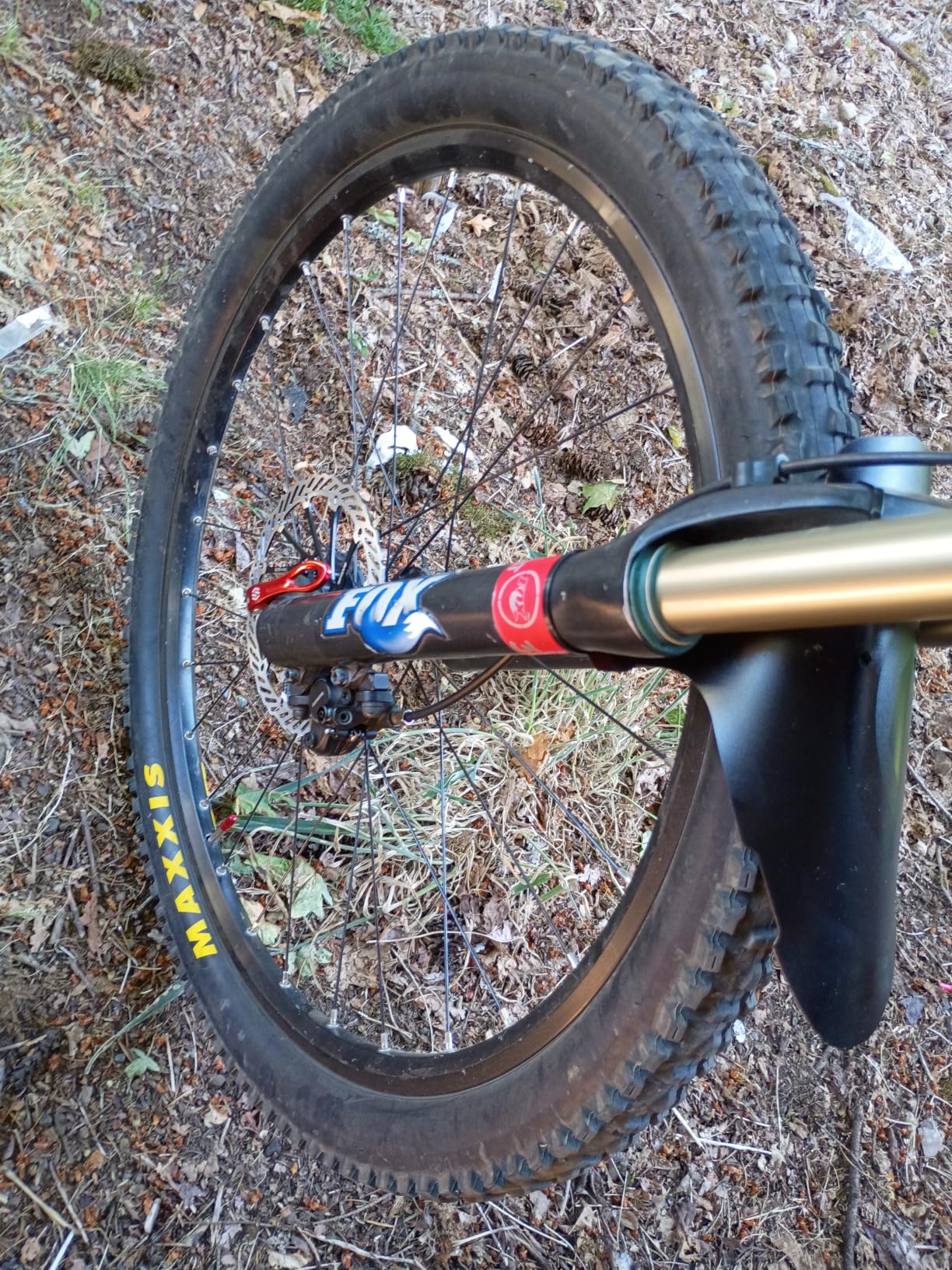 FIFTY-FIFTY Mountain Bike Fender, MTB Mudguard, Front and Rear Compatible | Fits 26
