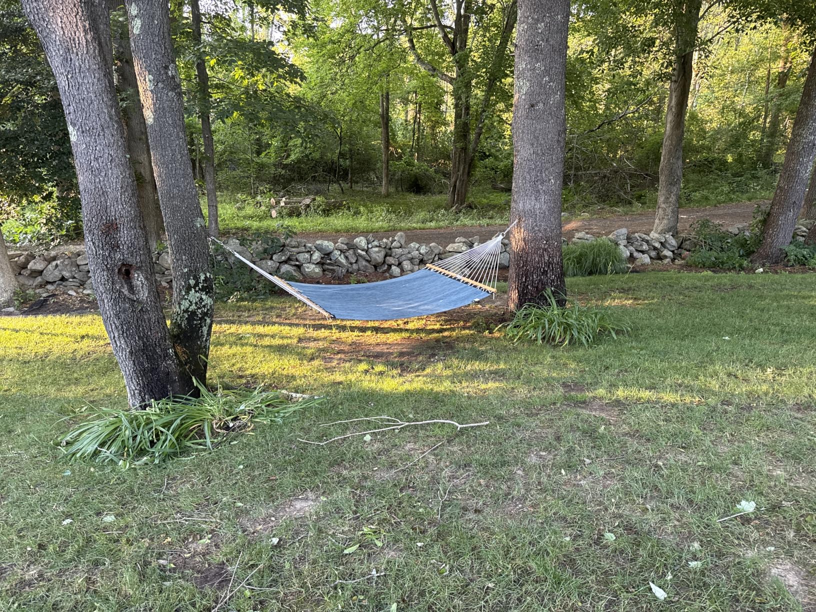 Portable Double Outdoor Hammock, 450lbs Capacity, Dark Gray | Quick Dry 2 Person Hammock with Carrying Bag customer photo 1
