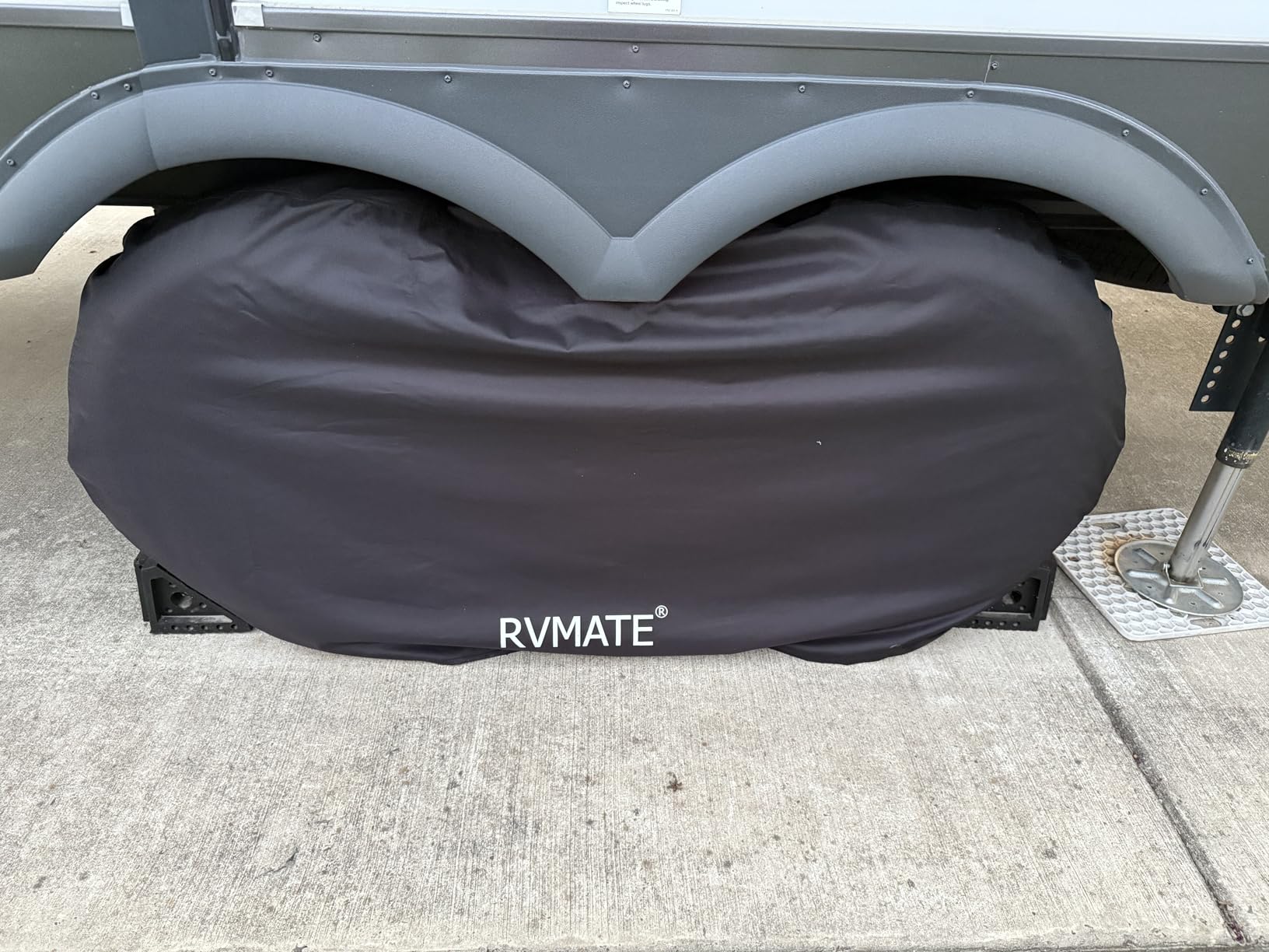 RV Tire Covers, Dual Axle Wheel Cover 2 Pack, Fits 27
