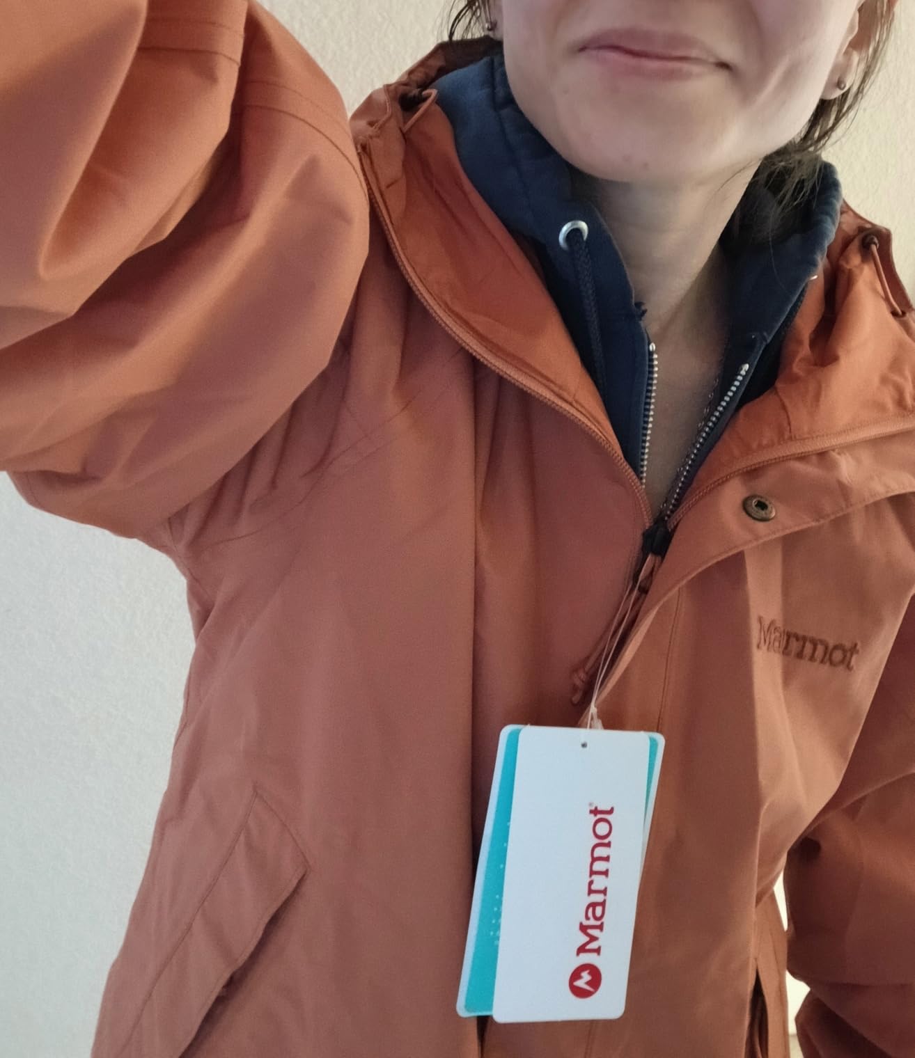 Marmot Women's Cascade Durable & Waterproof Rain Jacket customer photo 2