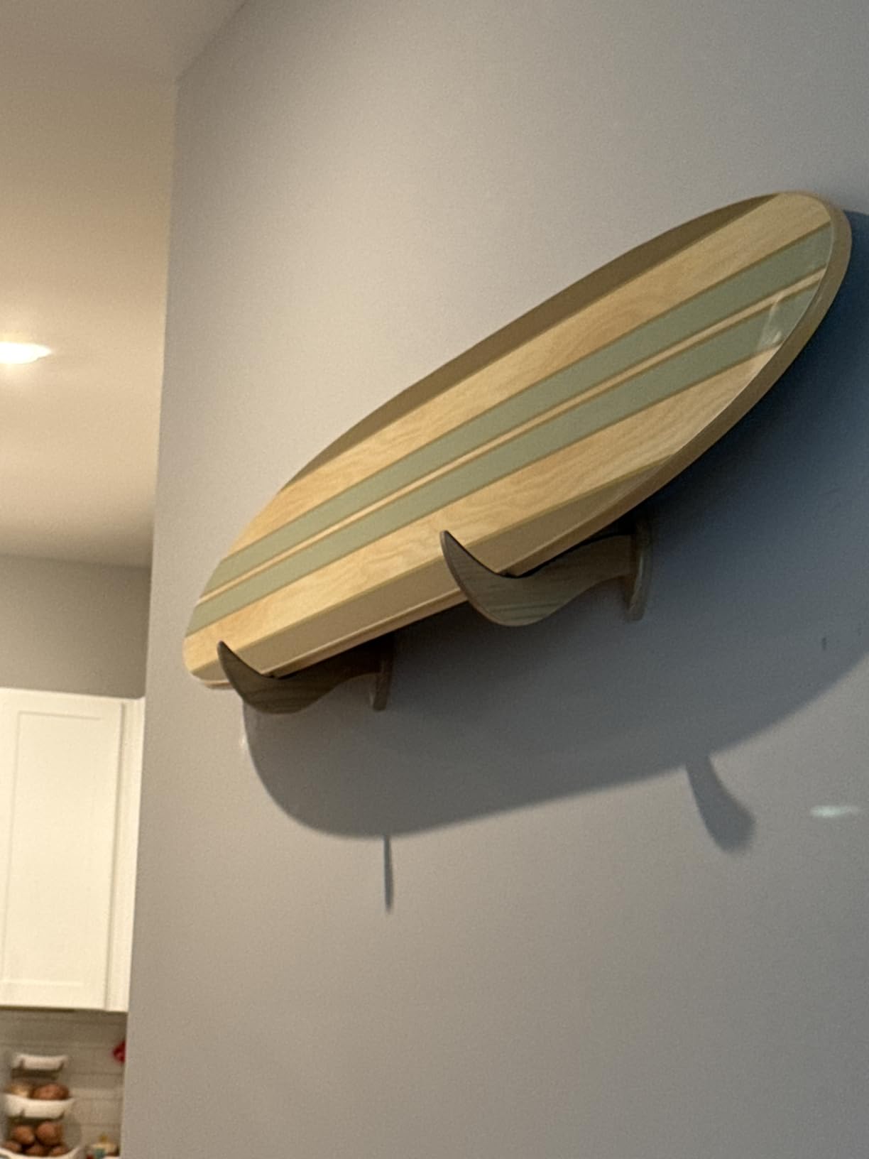 Surfboard Wall Mount - Hardwood Surf Board Wall Hangers customer photo 1