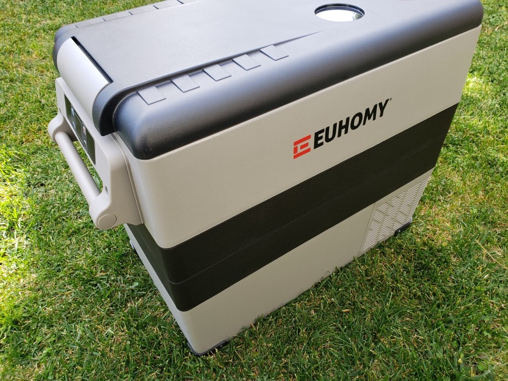EUHOMY 48QT 12 Volt Refrigerator, -4℉~68℉ Portable Freezer for Car | No Ice Needed, 12V&100-240V, Compressor Cooling, ECO/MAX Modes, 3-Level Battery Protection, Truck/Travel/Home Use,Low Noise customer photo 1