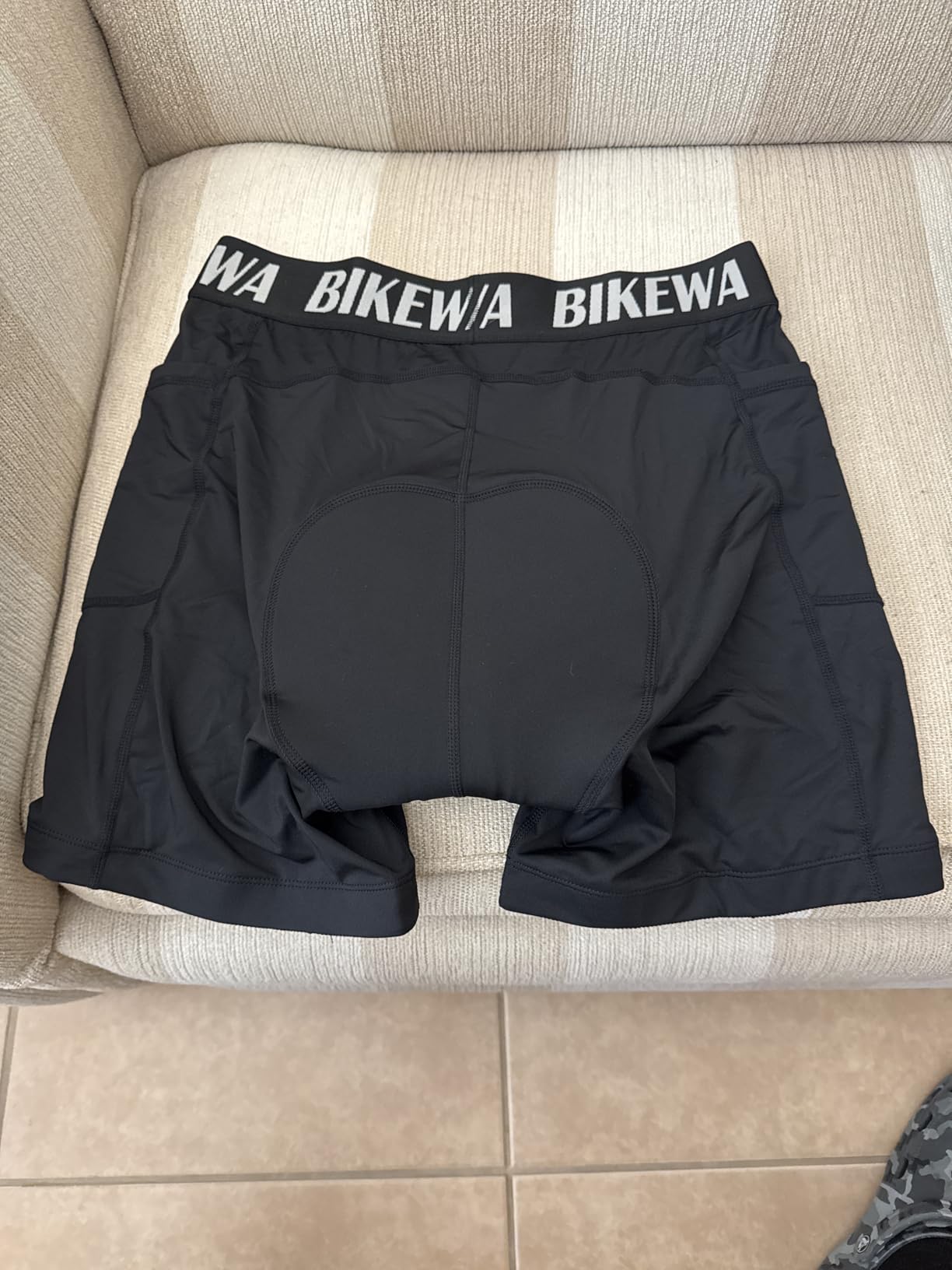 Men's 4D Padded Bike Shorts Cycling Underwear Biking Bicycle Padding Shorts for Men Side Pockets customer photo 2