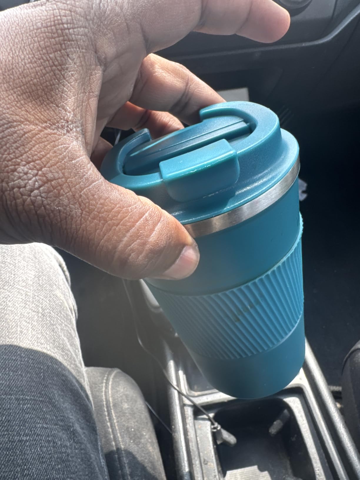 Insulated Travel Coffee Mug, Stainless Steel Coffee Cup with Leakproof Lid customer photo 2